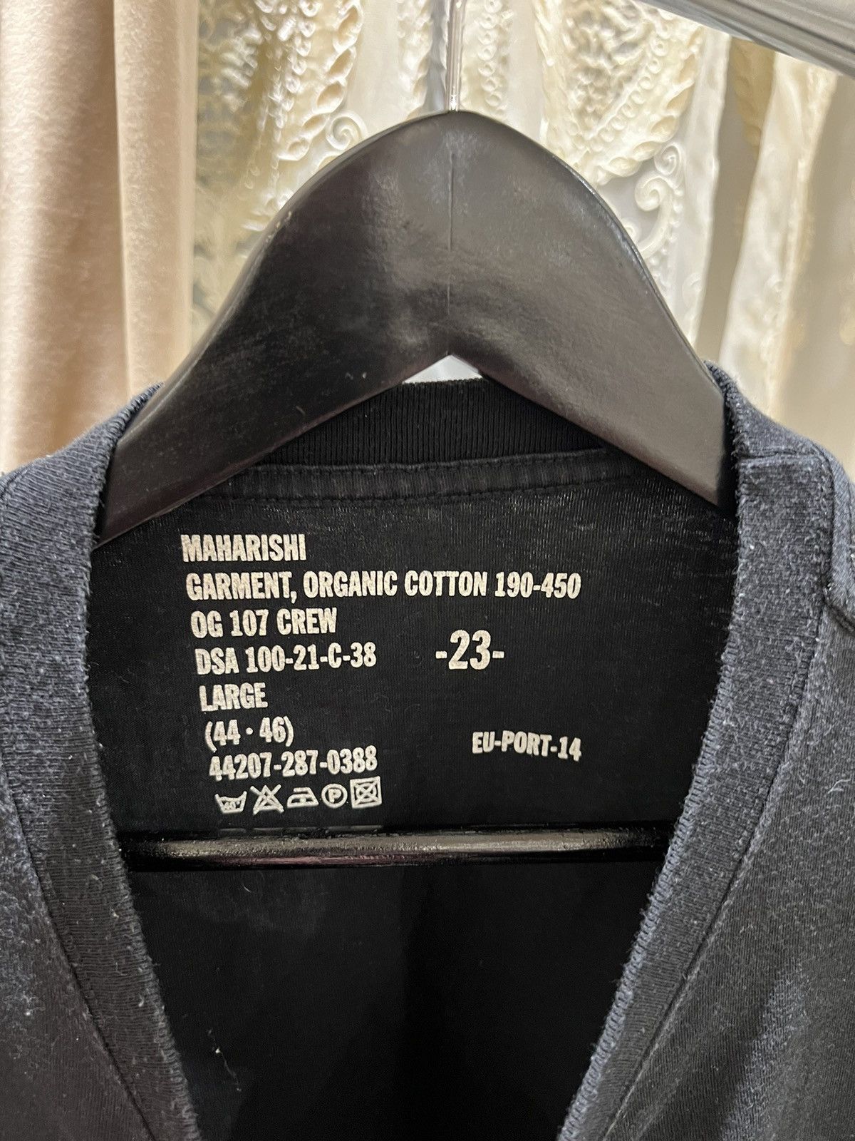 Japanese Brand 🩸RARE🩸Vintage Maharishi Big Logo T Shirt Size US L / EU 52-54 / 3 - 5 Thumbnail