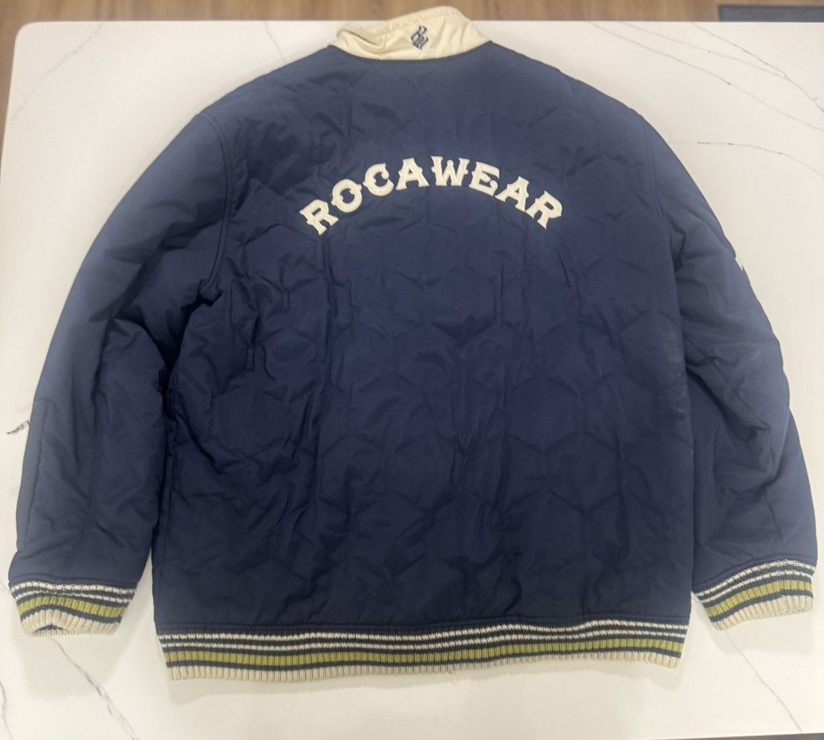 Rocawear 💥 Y2K Rocawear Quilted Puffer Jacket 💥 Size US XXL / EU 58 / 5 - 2 Thumbnail