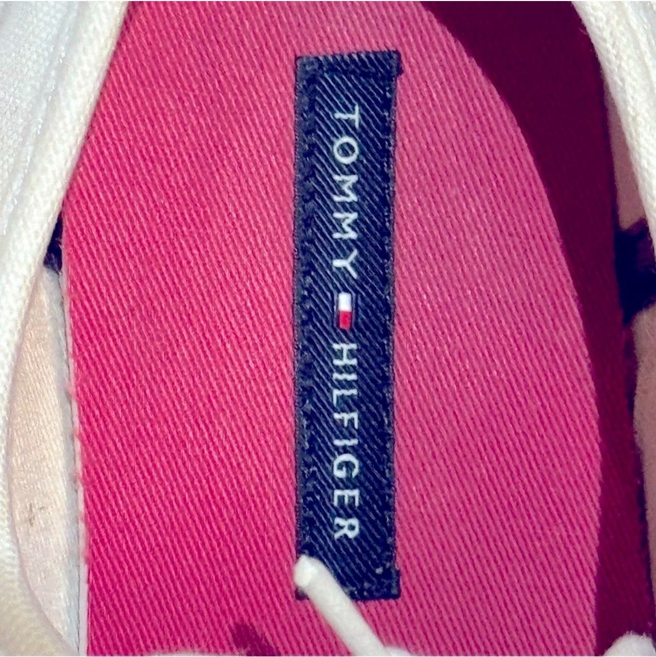 Designer × Tommy Hilfiger Tommy Hilfiger Flag Logo White Women's Sneakers Shoes Sz 6M Size US 6 / IT 36 - 6 Thumbnail