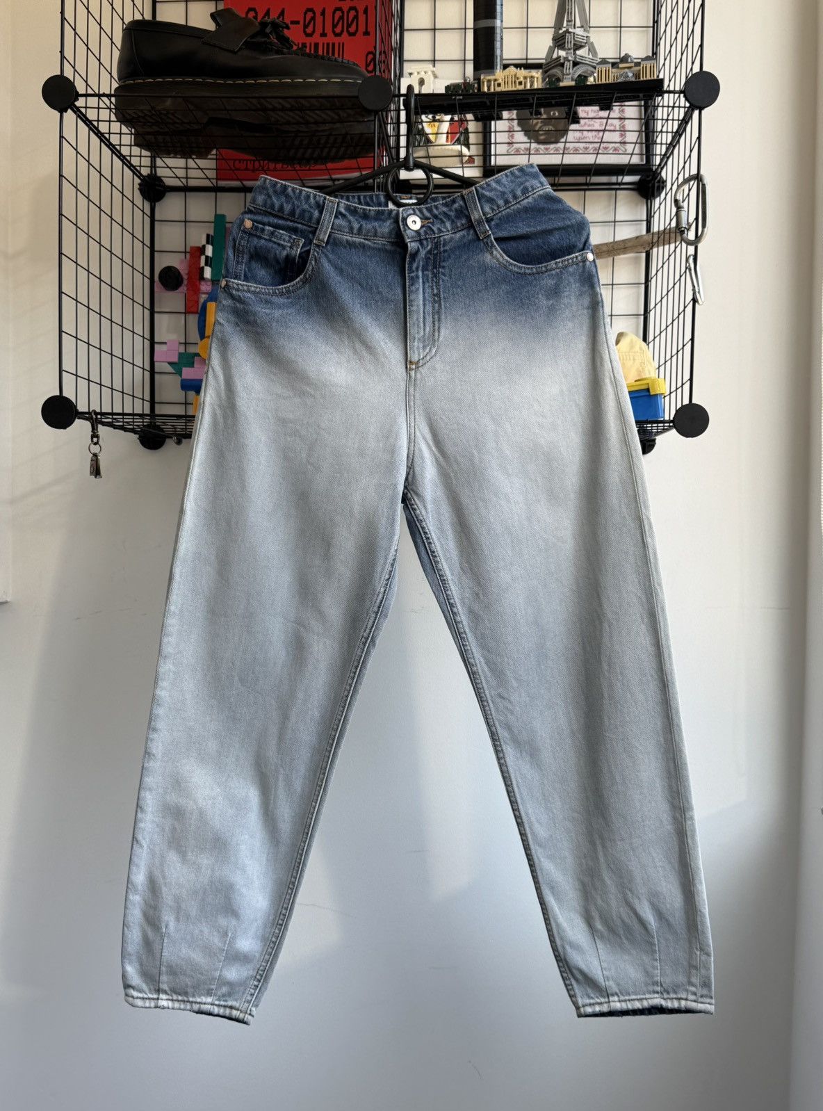Brunello Cucinelli Brunello Cucinelli Barrel Jeans Size 30" / US 8 / IT 44 - 2 Thumbnail
