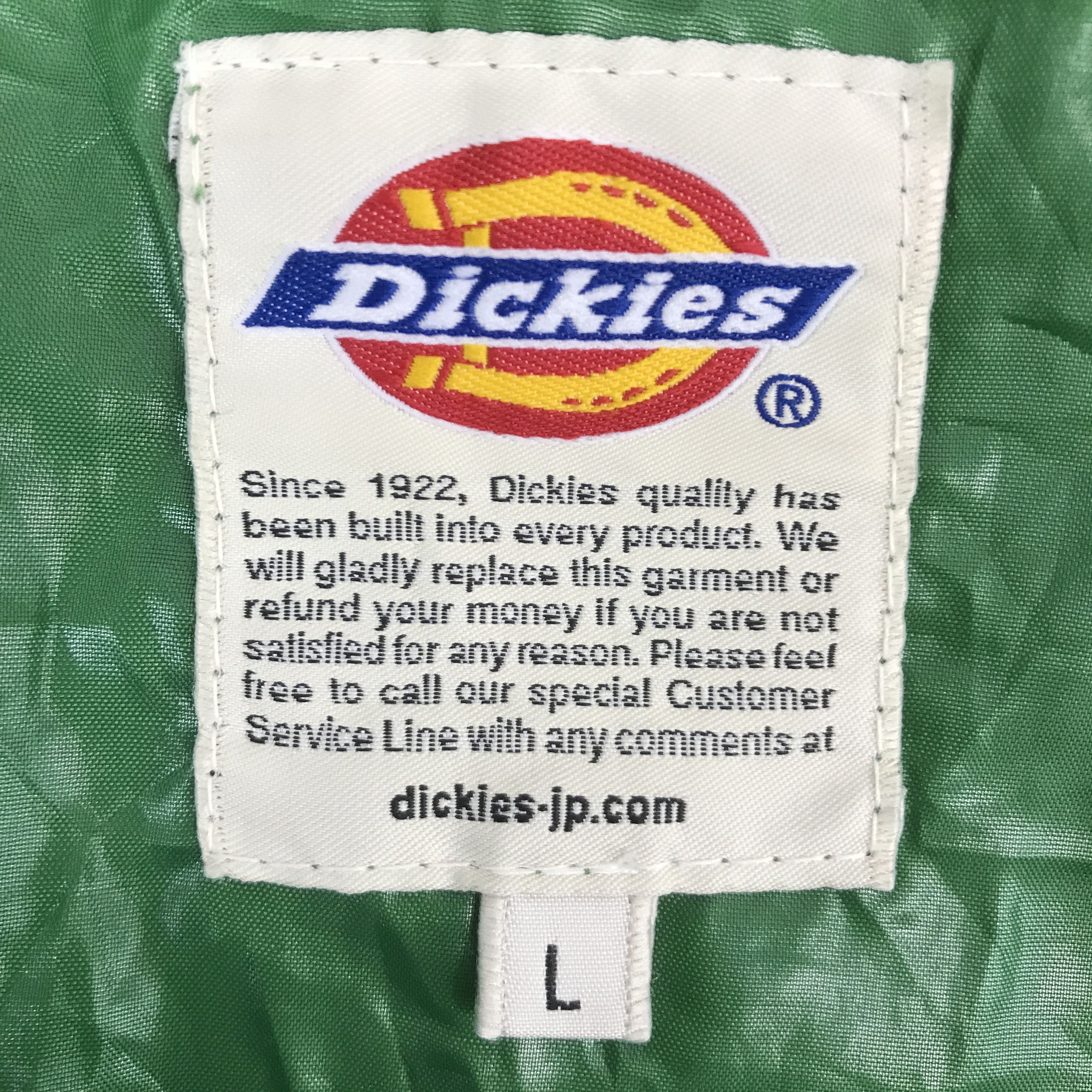 Dickies Vtg Dickies windbreker zipper jacket Size US L / EU 52-54 / 3 - 13 Thumbnail