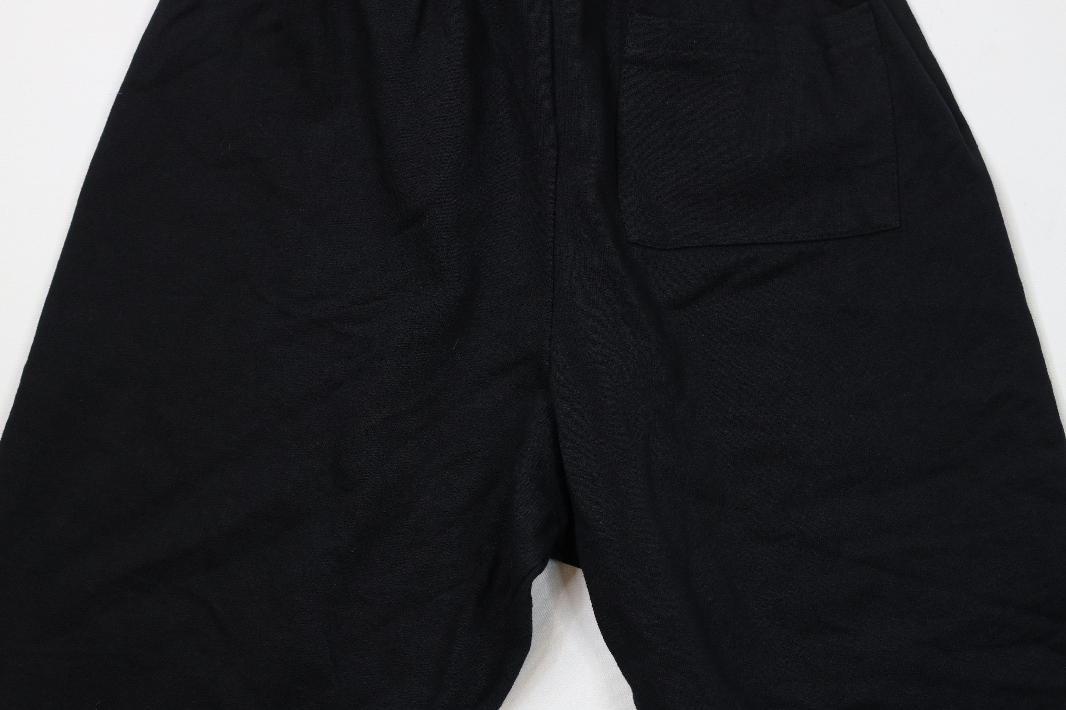 Vintage Vintage 90s Streetwear Blank Sweatpants Shorts Black USA Size US 30 / EU 46 - 11 Thumbnail