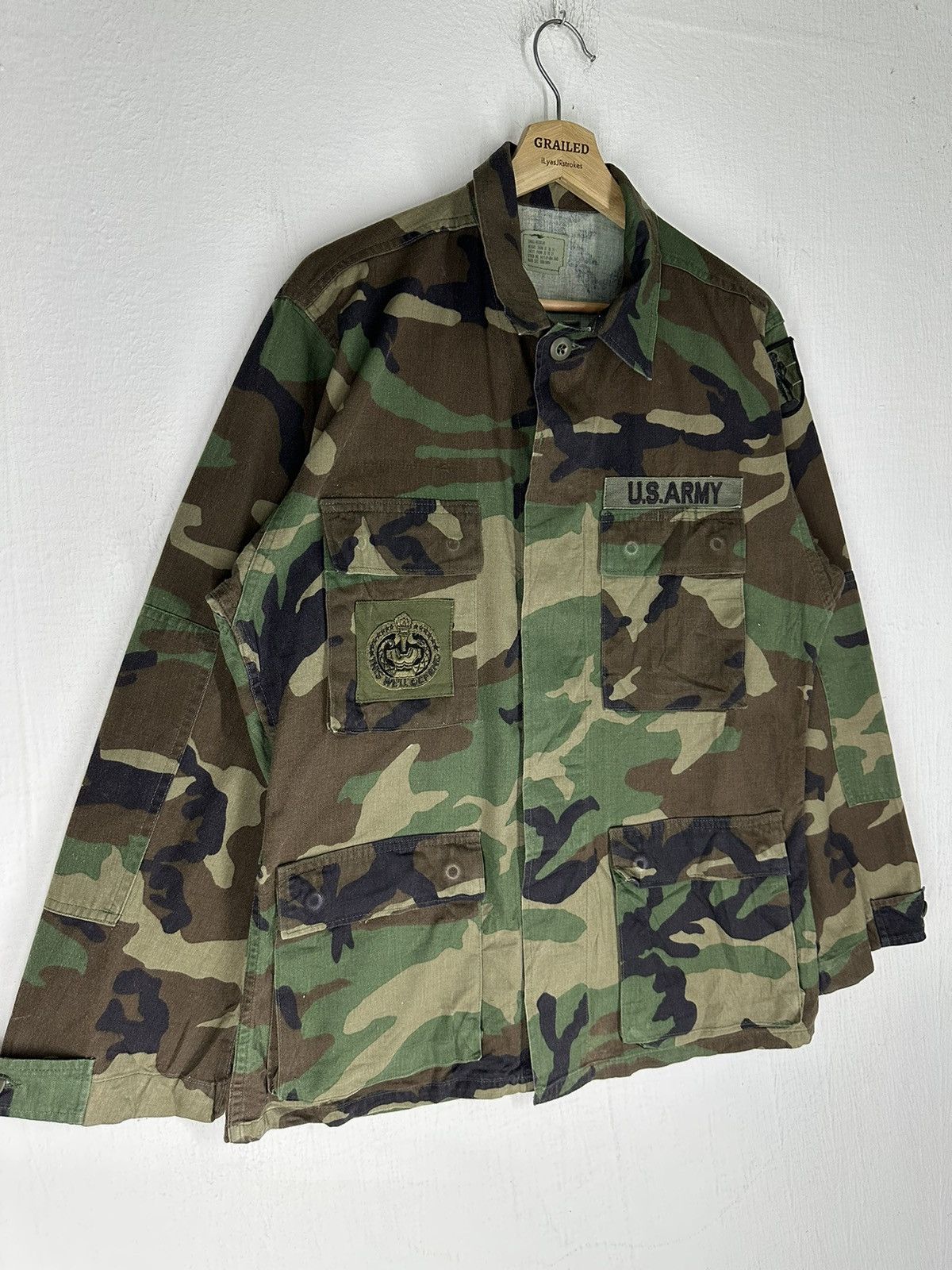 Toyo Enterprises Vintage US ARMY This Well Ocfend Camo Jacket Size US M / EU 48-50 / 2 - 3 Thumbnail