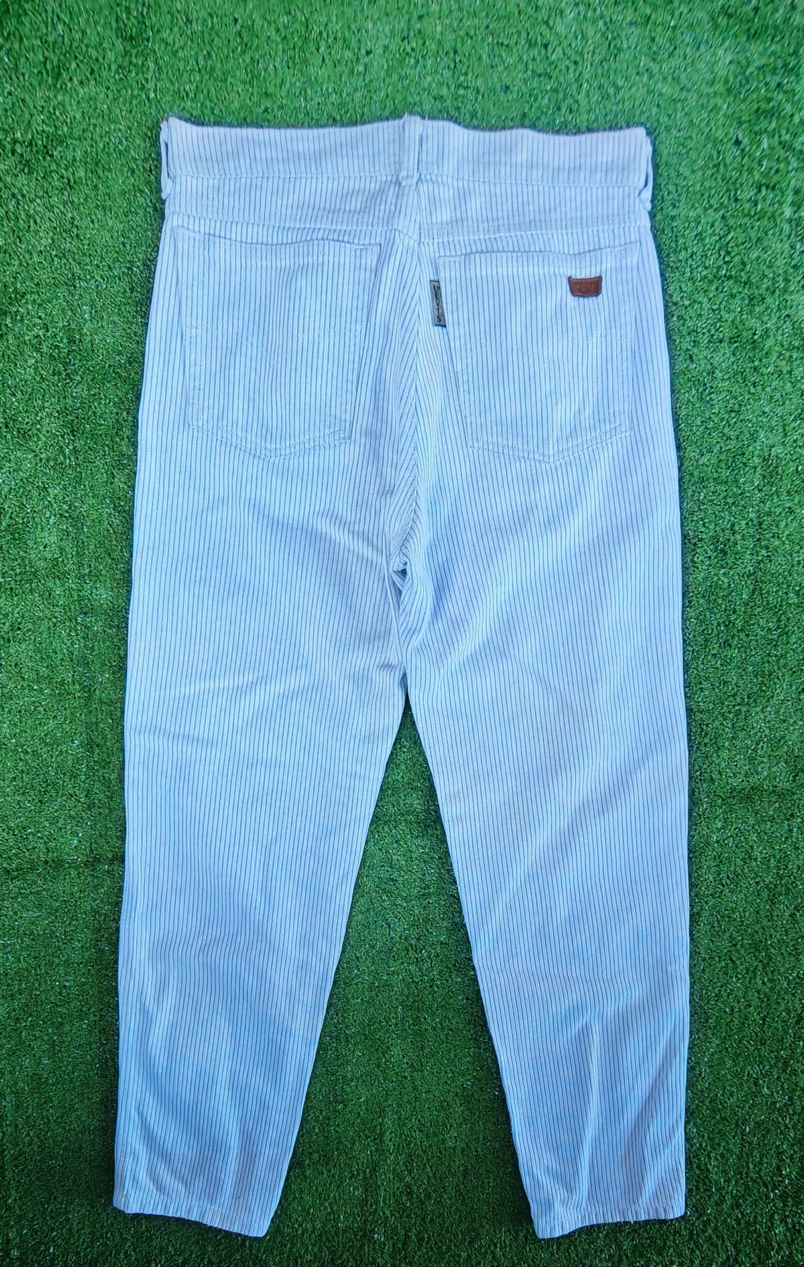 Levi's Vintage Clothing Vintage Levi's 636 Hickory stripe jeans Size US 30 / EU 46 - 7 Thumbnail
