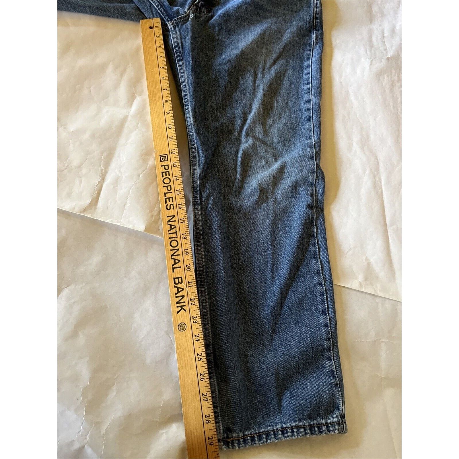 Levi's Levi’s 550 Mens 38x30 Relaxed Fit Med Wash Denim Jeans Blue Size US 38 / EU 54 - 9 Thumbnail