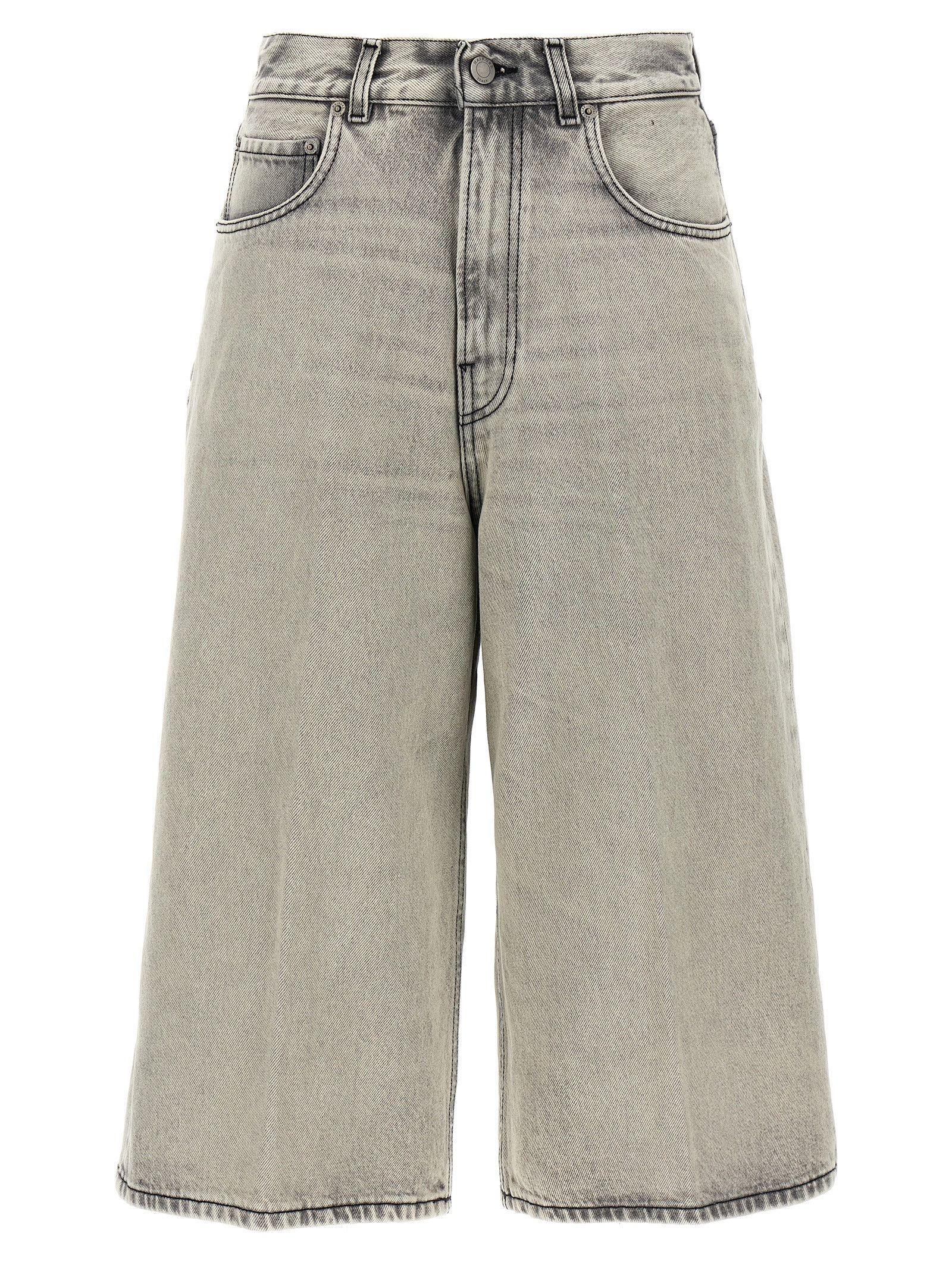 Haikure 'Belle Pearl Grey' Bermuda Shorts Size 24" / US 00 / IT 34 - 1 Thumbnail