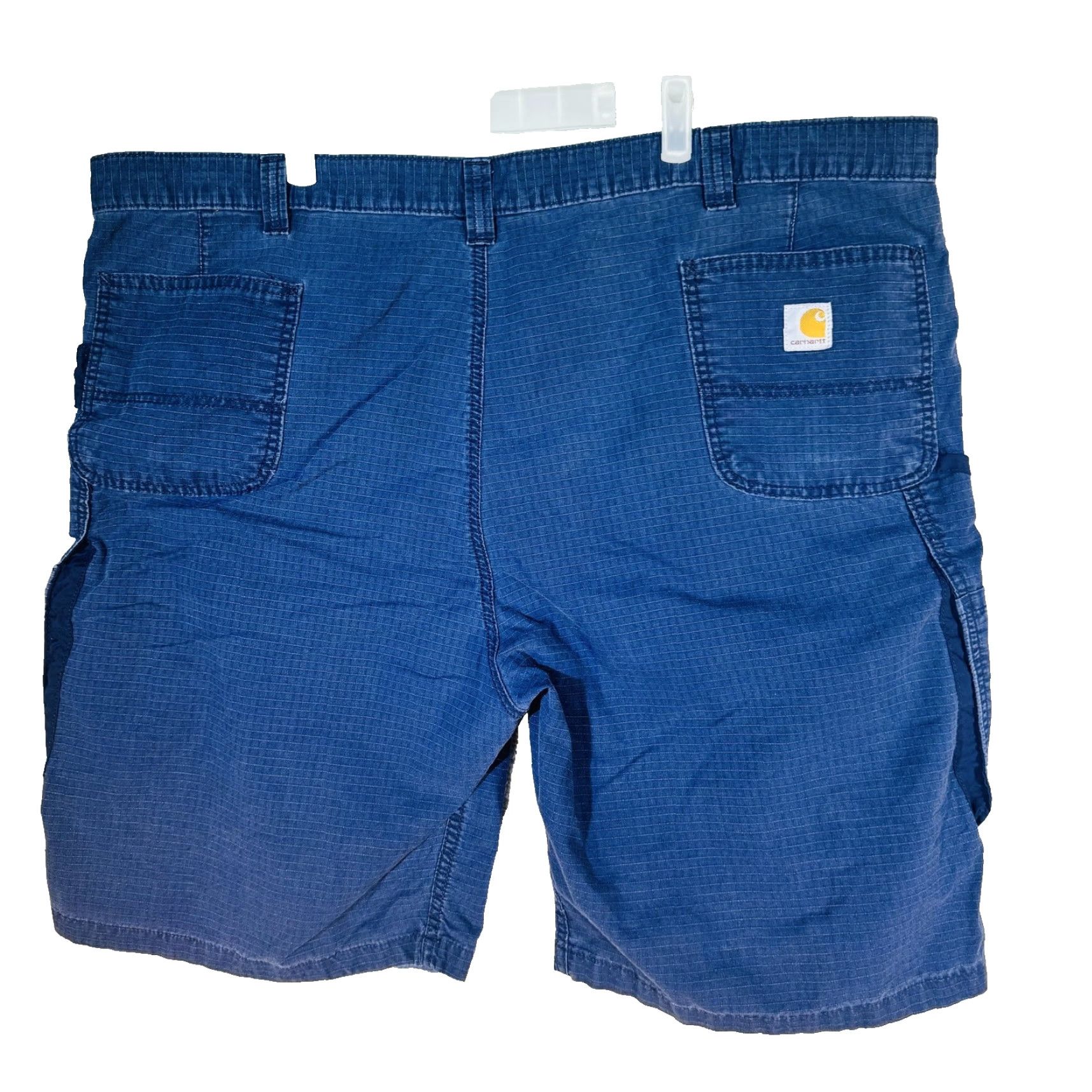 Carhartt Carhartt Shorts Mens 46 Blue Cargo Relaxed Fit 8 Inseam Canvas Pockets Size US 30 / EU 46 - 7 Thumbnail