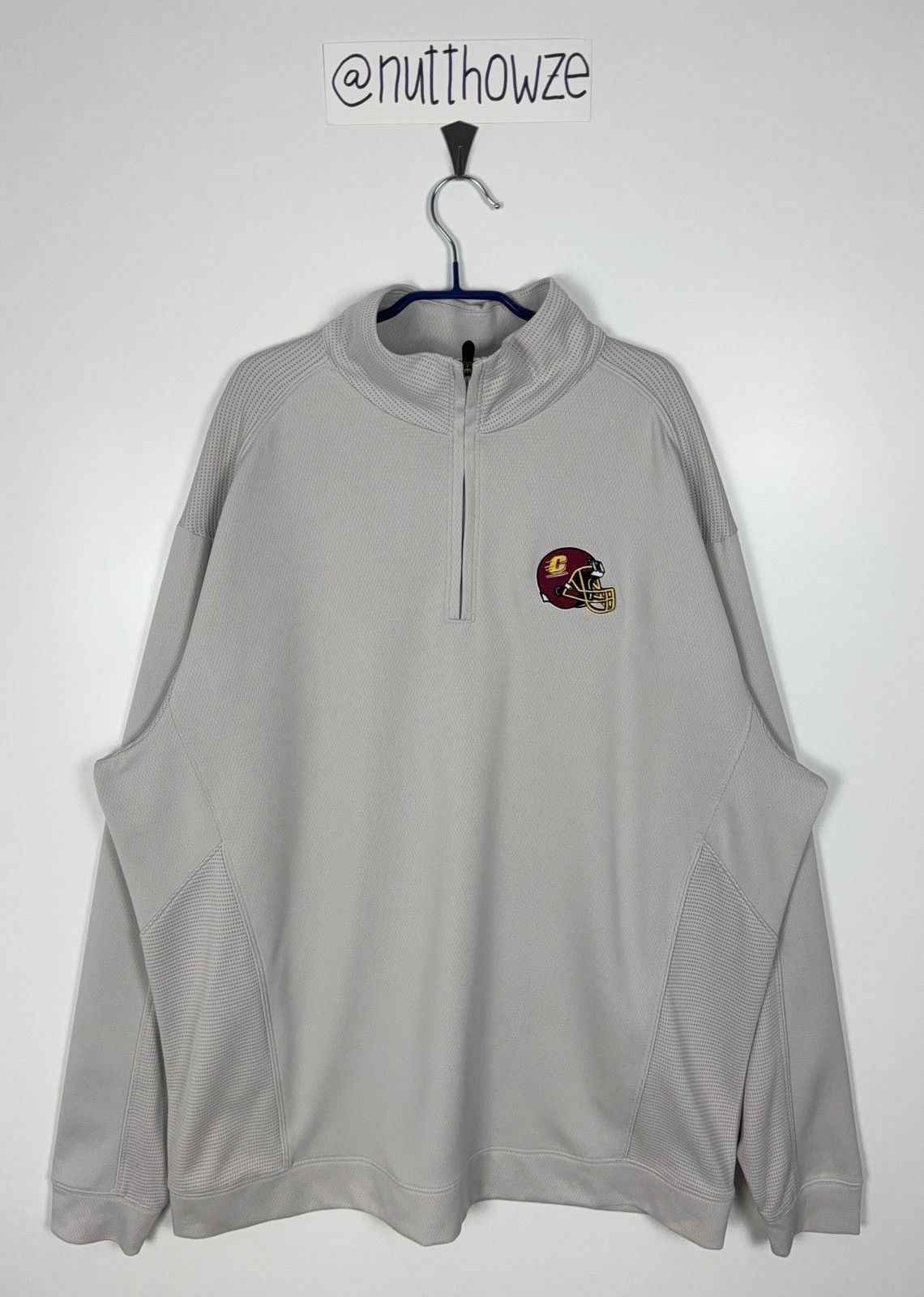 Cutter & Buck Vintage Hockey Washington Redskins 1/3 Zip Sports Jersey Size US XXL / EU 58 / 5 - 1 Thumbnail