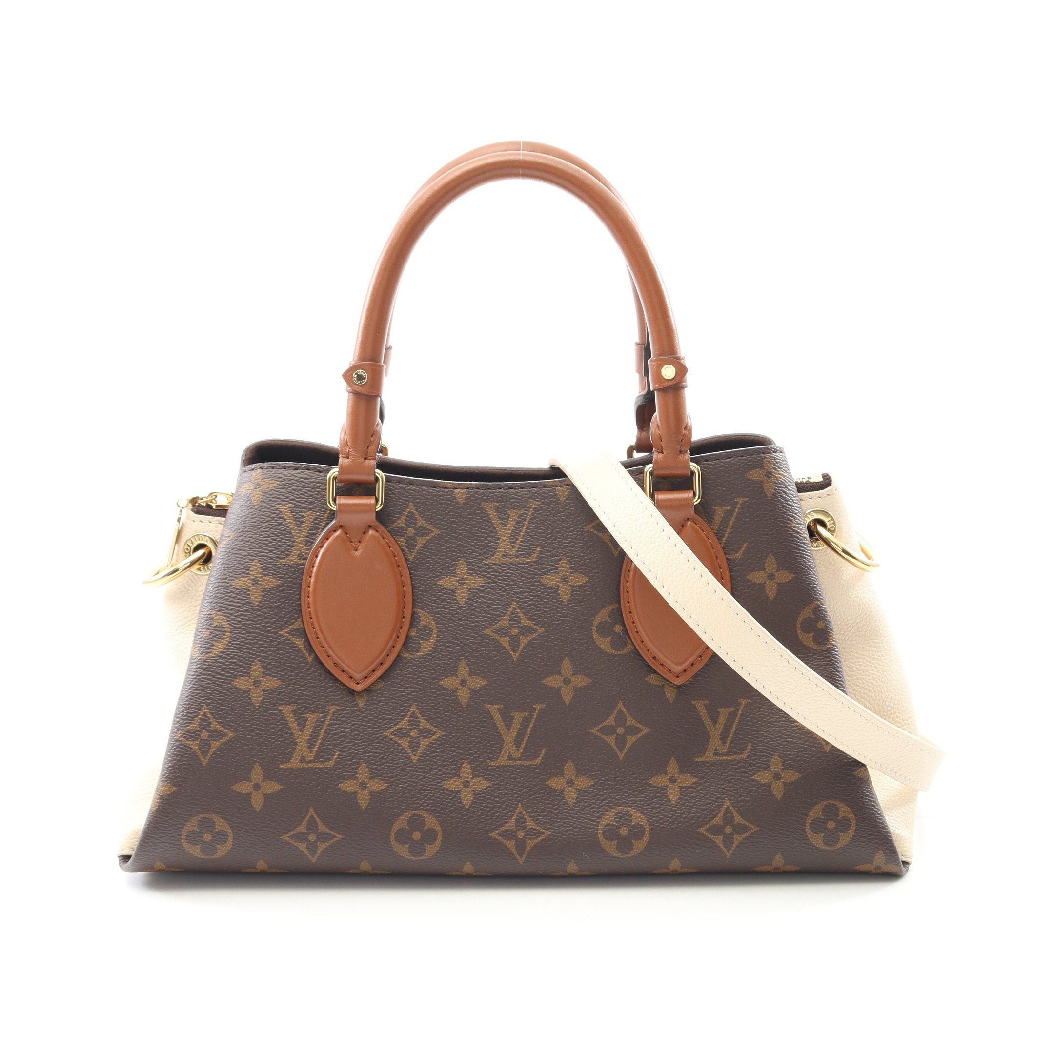 Louis Vuitton Louis Vuitton Vendome Bb Monogram Handbag Leather Brown Off White Size ONE SIZE - 1 Thumbnail