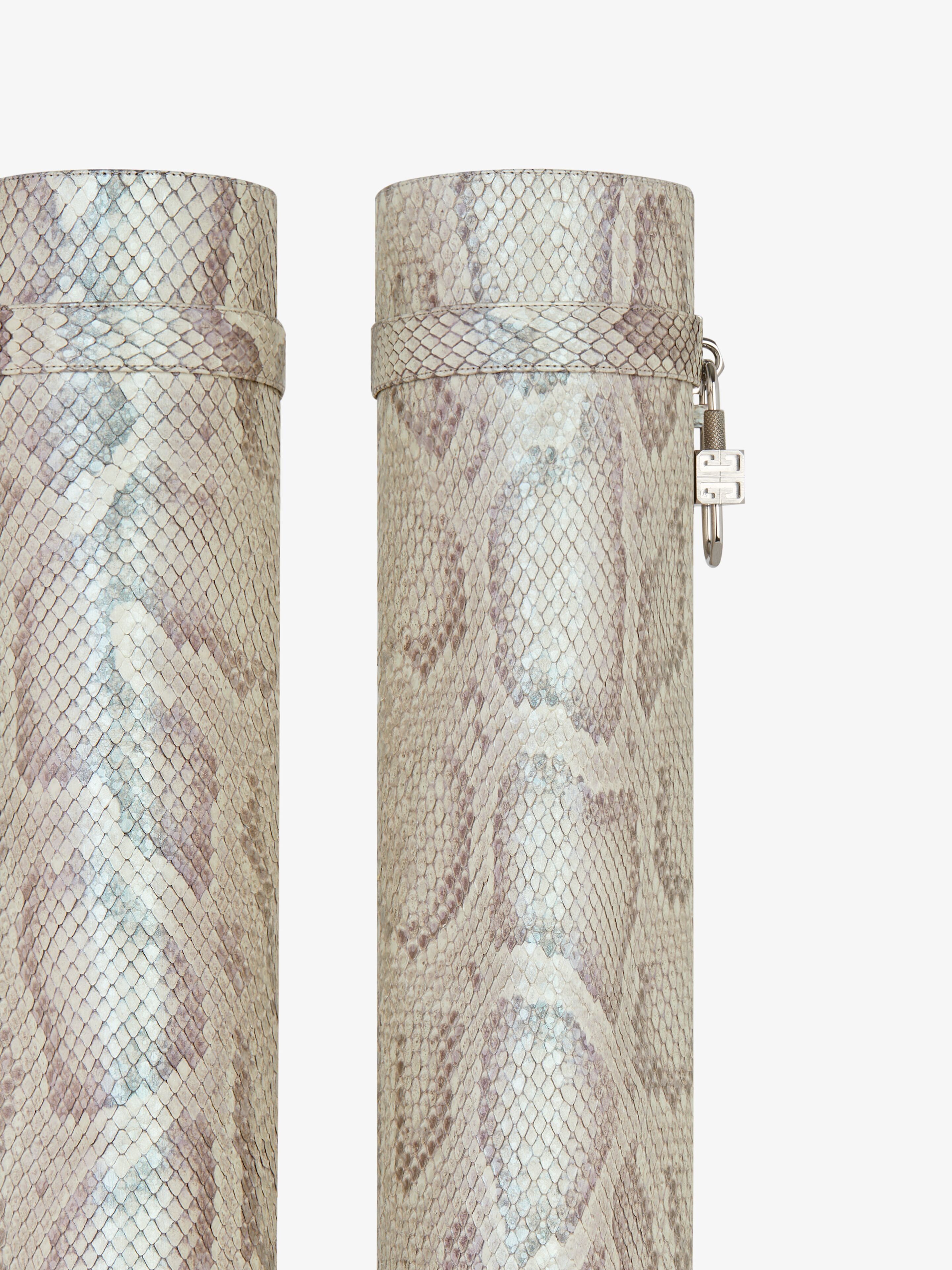 Givenchy o1srvl11e0525 Shark Lock Pant Boots 90mm in Natural Beige Size US 11 / IT 41 - 6 Thumbnail