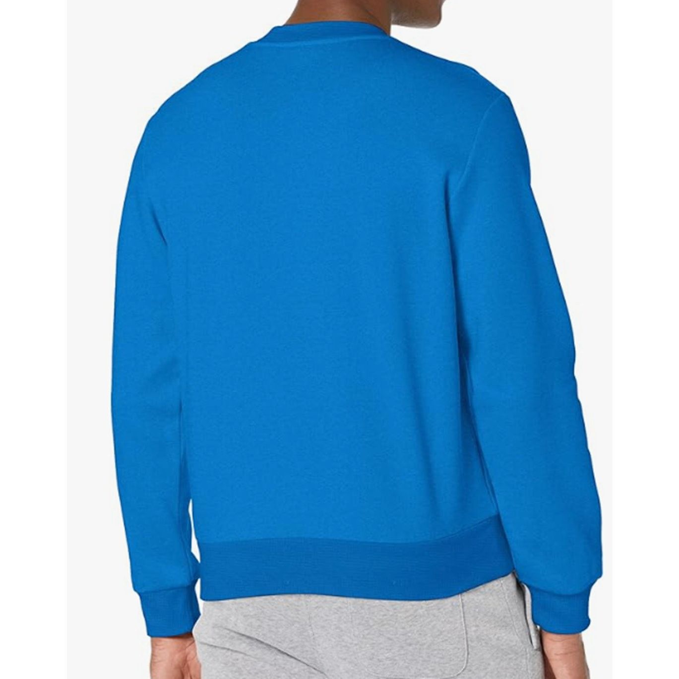 Lacoste Lacoste Men's Long Sleeve Solid Crew Neck Sweater Blue M Size US M / EU 48-50 / 2 - 3 Thumbnail