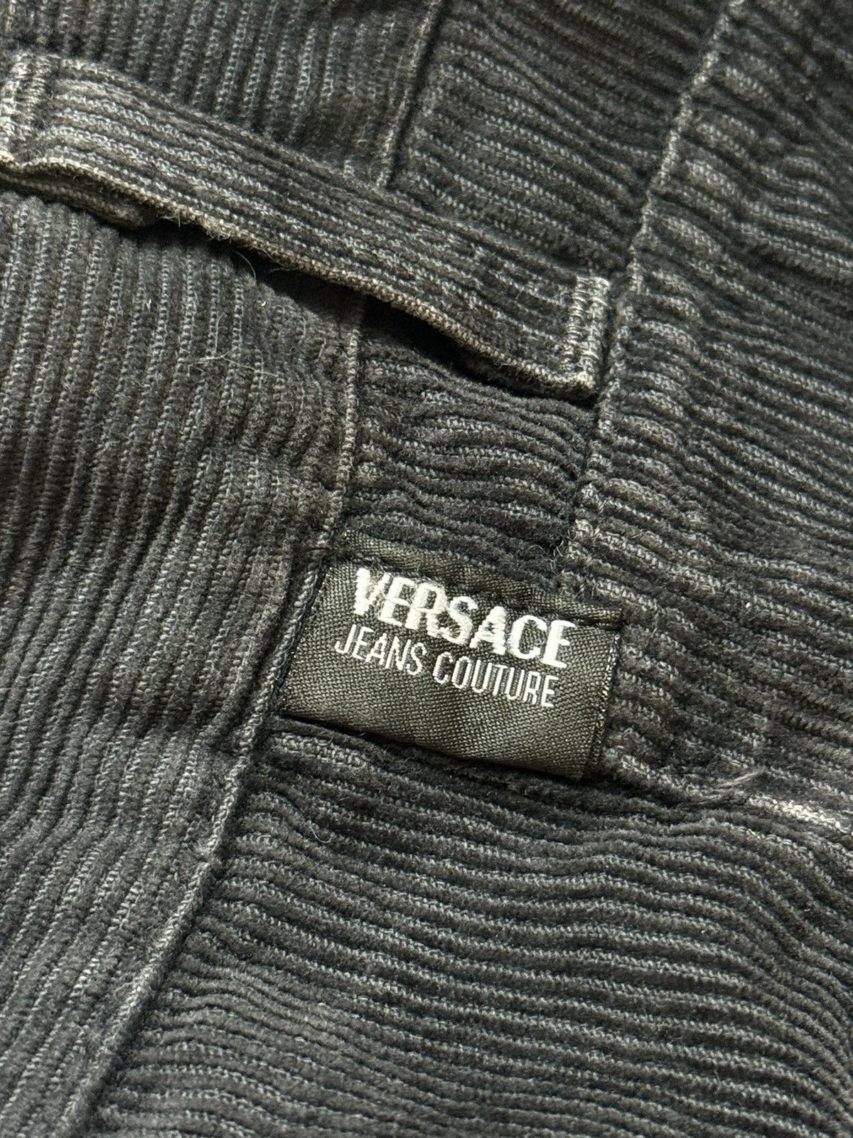 Versace × Versace Jeans Couture × Vintage Versace Jean couture 35/49 corduroy pant trouser chino 90s Size US 35 - 15 Thumbnail