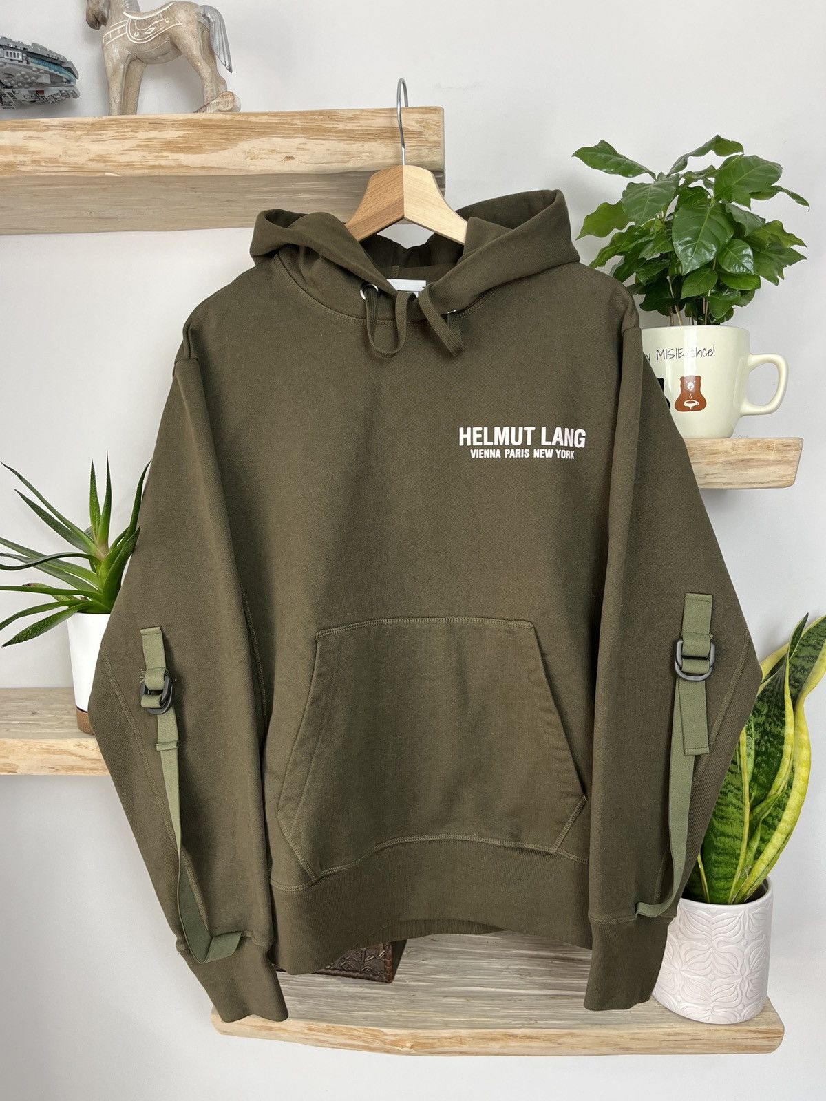 【激レア】Helmut Lang AW2004 Bondage Hoodie Helmut Lang Bondage Hoodie | Grailed