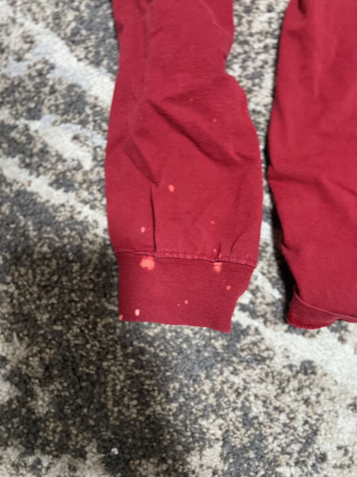 Old Navy × Vintage Vintage Red Old Navy Long Sleeve Size US XL / EU 56 / 4 - 2 Thumbnail