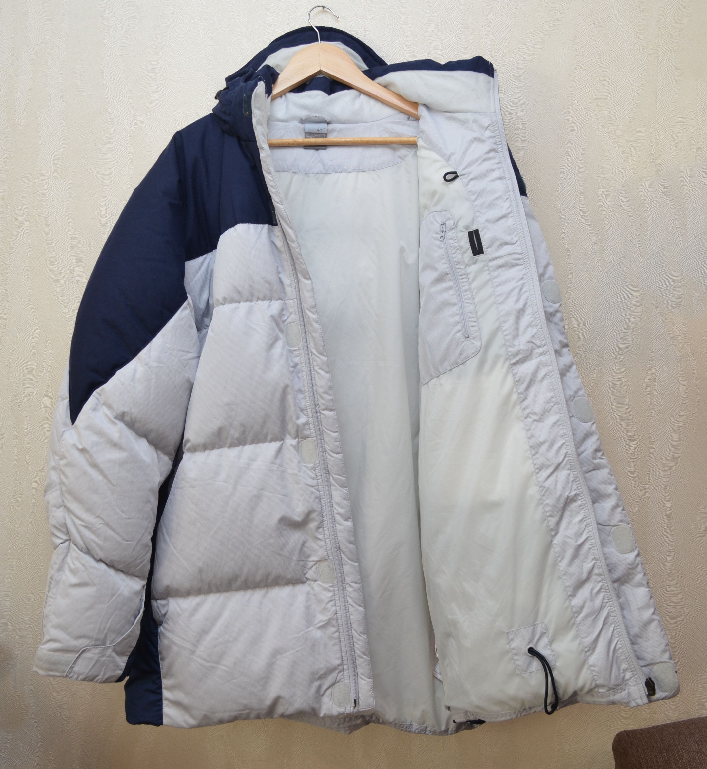 Nike Nike Down Jacket Puffer Size XL Hooded Vintage 90s y2k Size US XL / EU 56 / 4 - 12 Thumbnail