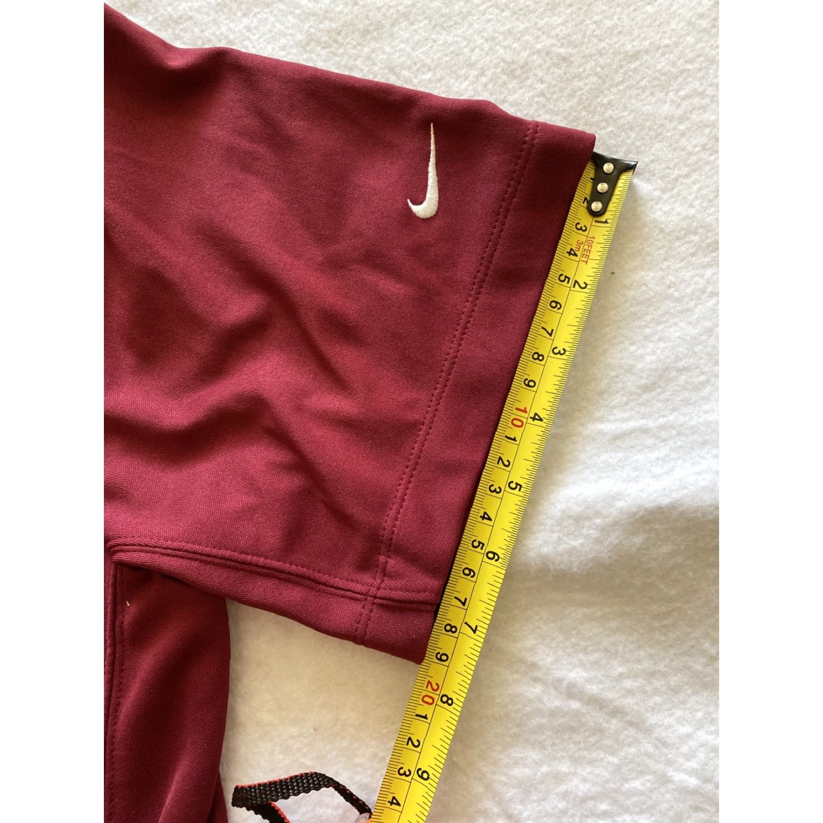 Nike Nike Golf Dri-FIT Tour Performance Polo Shirt Mens XL Maroon Burgundy Mint/15-22 Size US XL / EU 56 / 4 - 7 Thumbnail