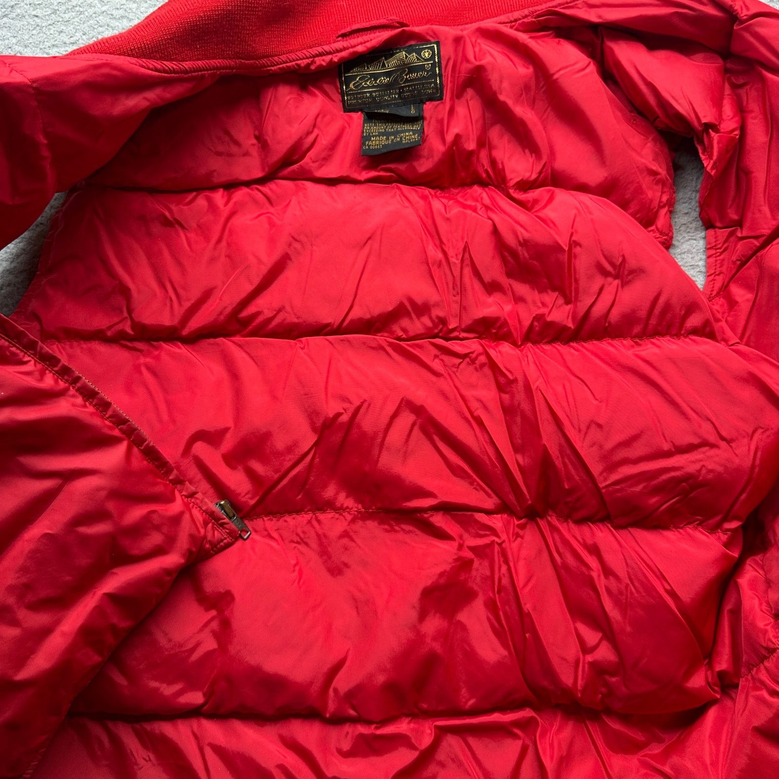 Eddie Bauer VTG 90s Eddie Bauer Goose Down Puffer Vest Men Large Quilted Size US L / EU 52-54 / 3 - 8 Thumbnail