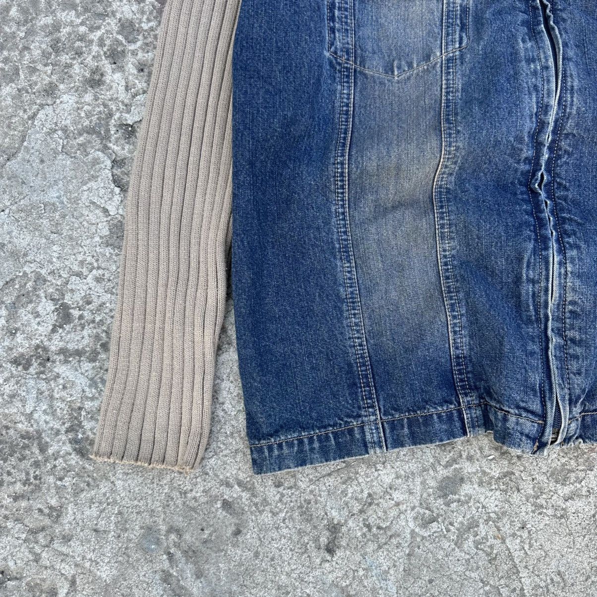 If Six Was Nine Vintage Japanese Style Signum Denim Custom Zip Sweater Y2K Size US M / EU 48-50 / 2 - 4 Thumbnail