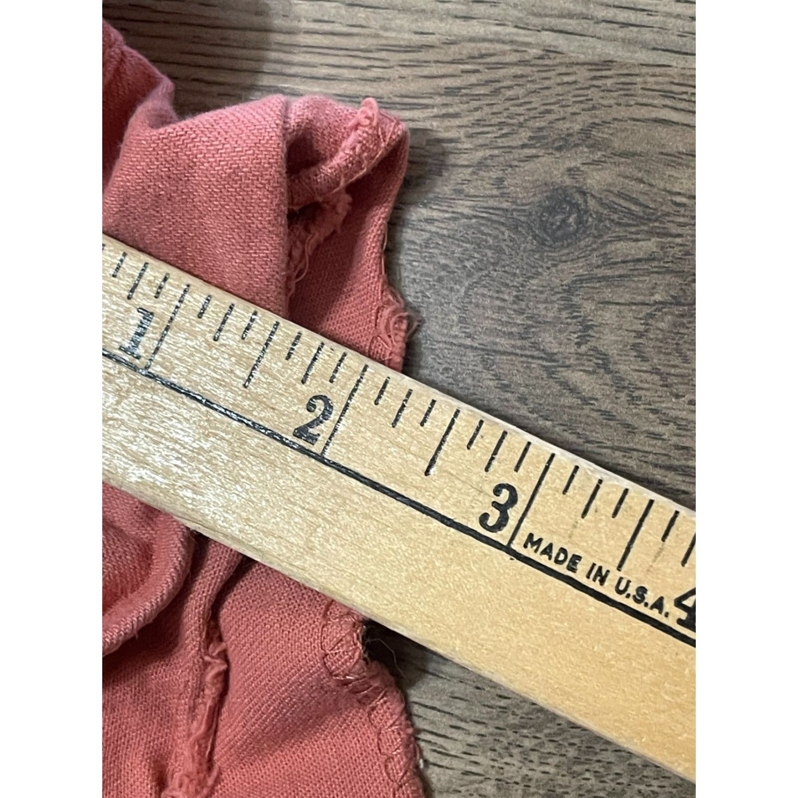 Alife Life in Progress Shorts Women's 26 Coral Cut-Off Denim Orange 90s Modern Casual Womens Size 26" / US 2 / IT 38 - 6 Thumbnail