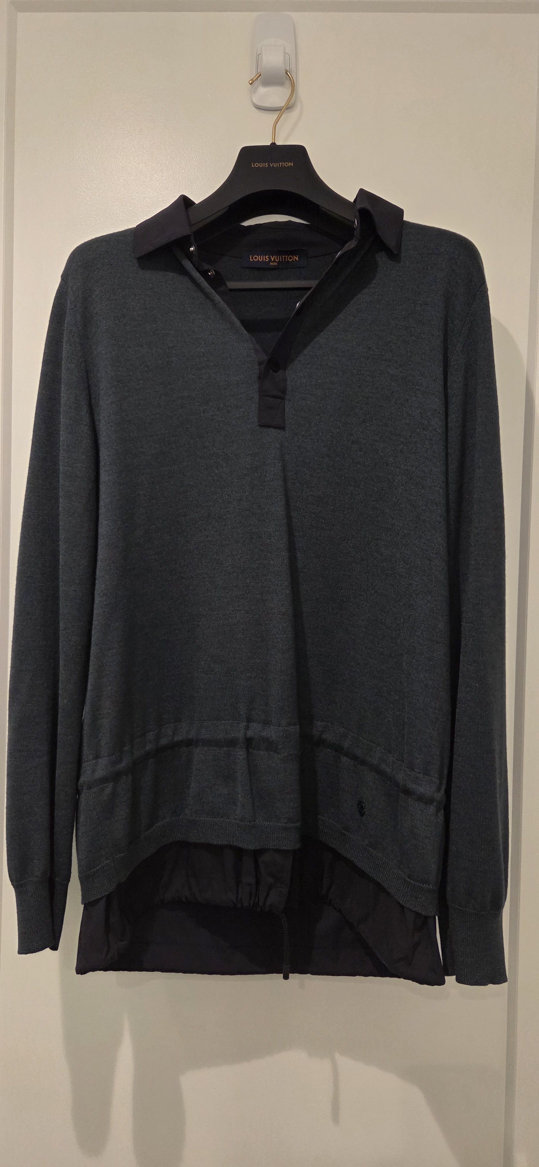 Louis Vuitton Long Polo Sweater from Kim Jones Louis Vuitton mix media Size US XL / EU 56 / 4 - 1 Thumbnail
