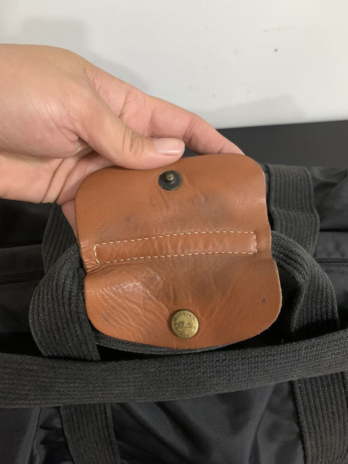 Longchamp × Vintage Longchamp Travel Duffle Bag Size ONE SIZE - 9 Thumbnail