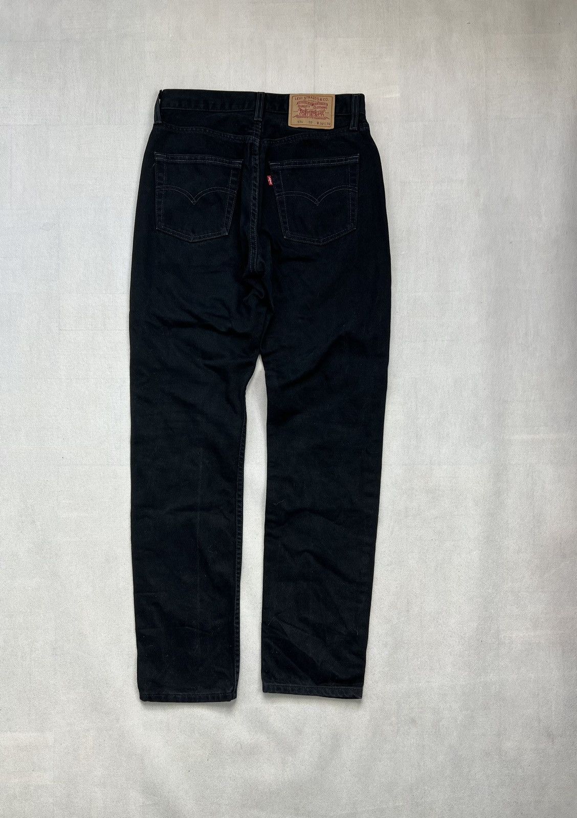 Levi's × Vintage Pants Levi’s 534 Black Vintage 1997 Red Tab Size US 32 / EU 48 - 1 Thumbnail
