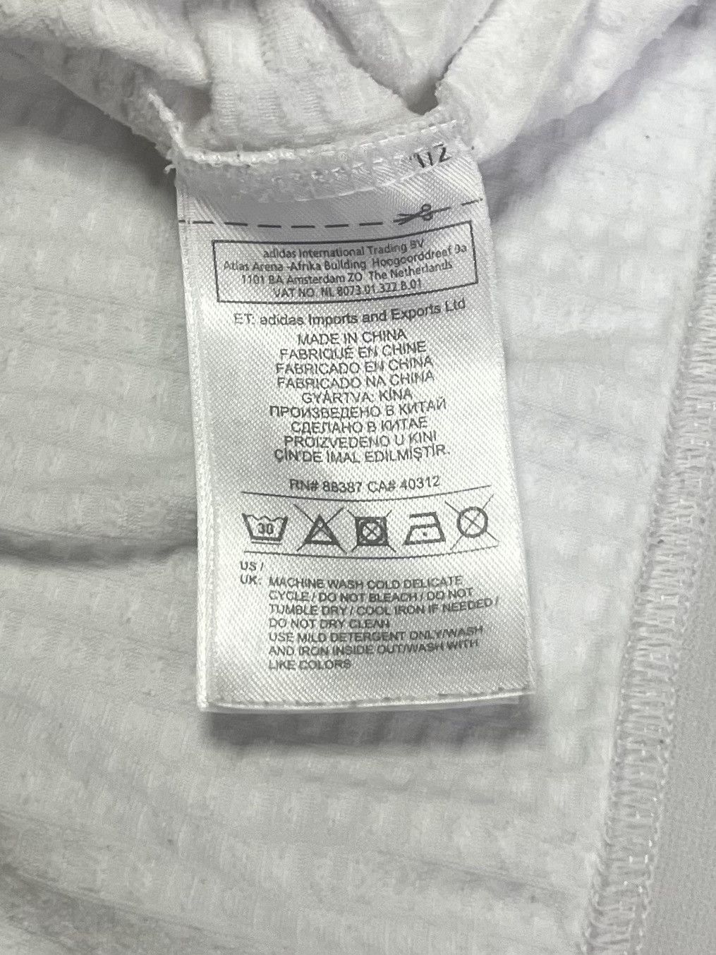 Adidas × Palace Palace Skateboards x Adidas Long Sleeve Top – White, Size M Size US M / EU 48-50 / 2 - 4 Thumbnail