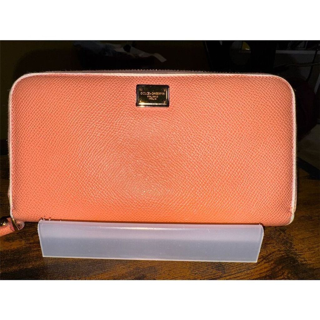 Dolce & Gabbana Dolce & Gabbana Women Zip-Around Wallet /Wristlet Pebbled Size ONE SIZE - 2 Thumbnail