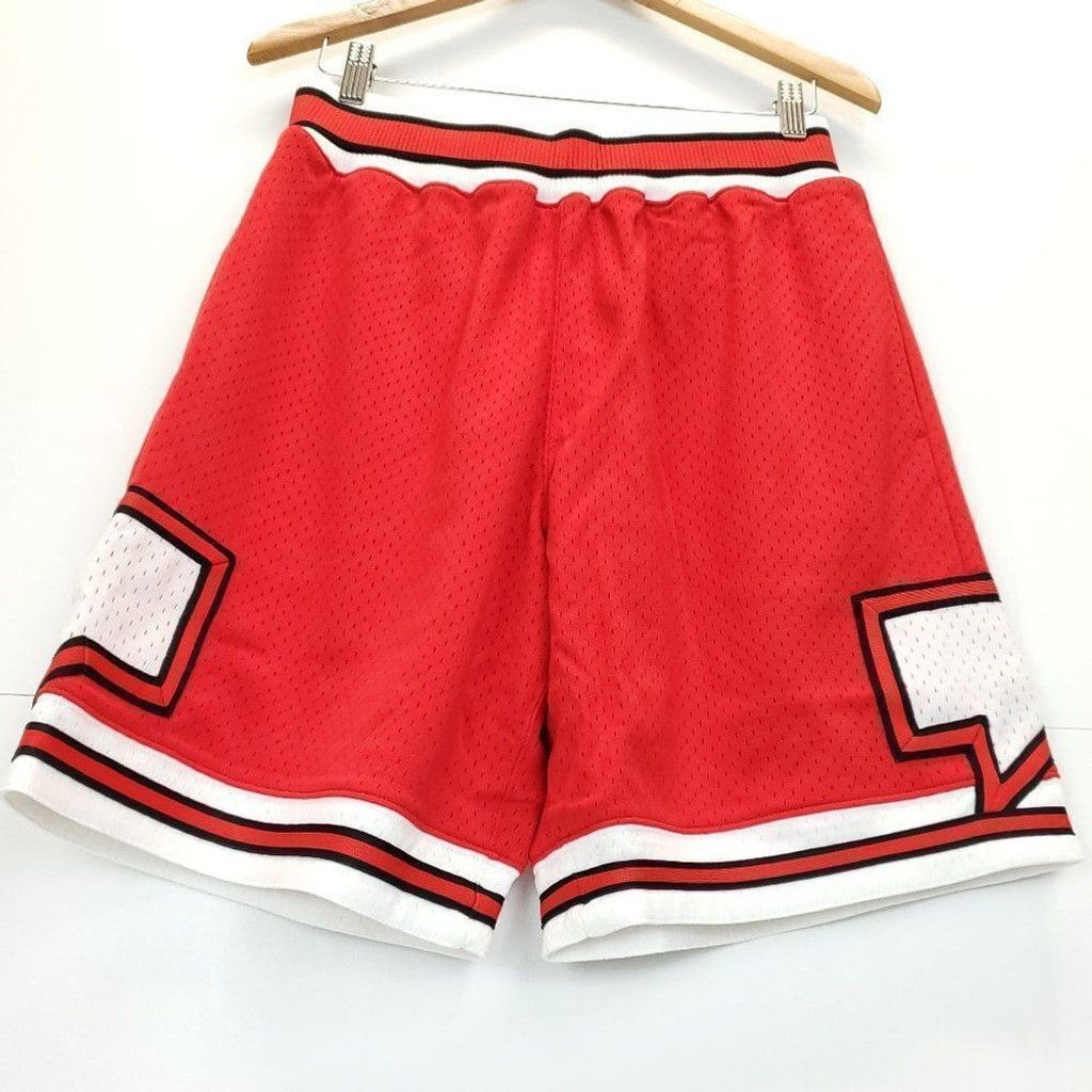 Mitchell & Ness Mitchell & Ness Men's Shorts Nice Kicks Talk Box Shorts Red Size US 30 / EU 46 - 4 Thumbnail
