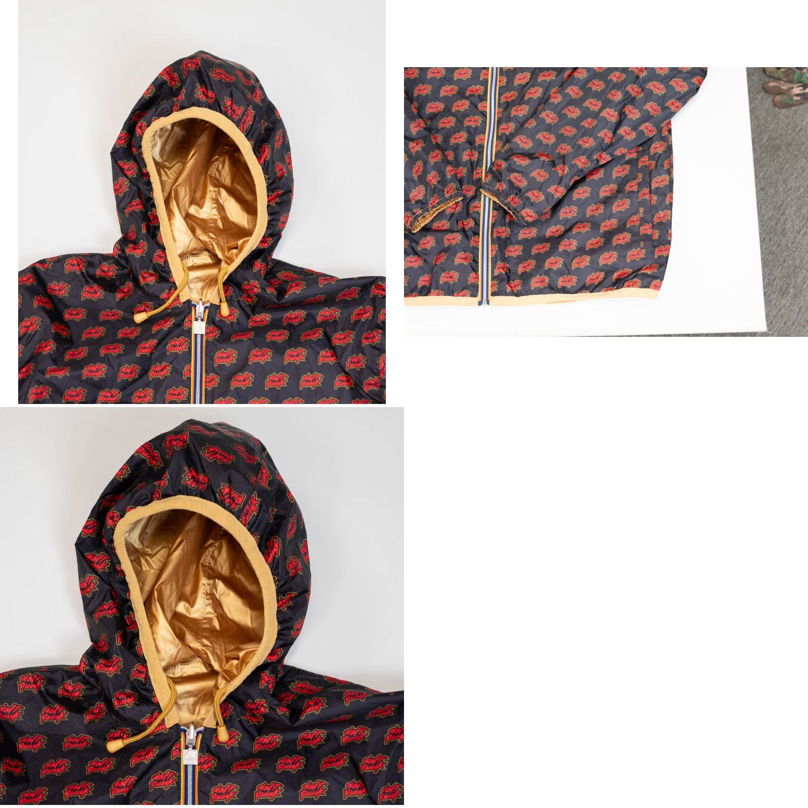 Vintage VINTAGE Daft Punk Jacket Gold Men XL K.WAY 3-in-1 Reversible Promo Limited Edition Size US XL / EU 56 / 4 - 10 Thumbnail