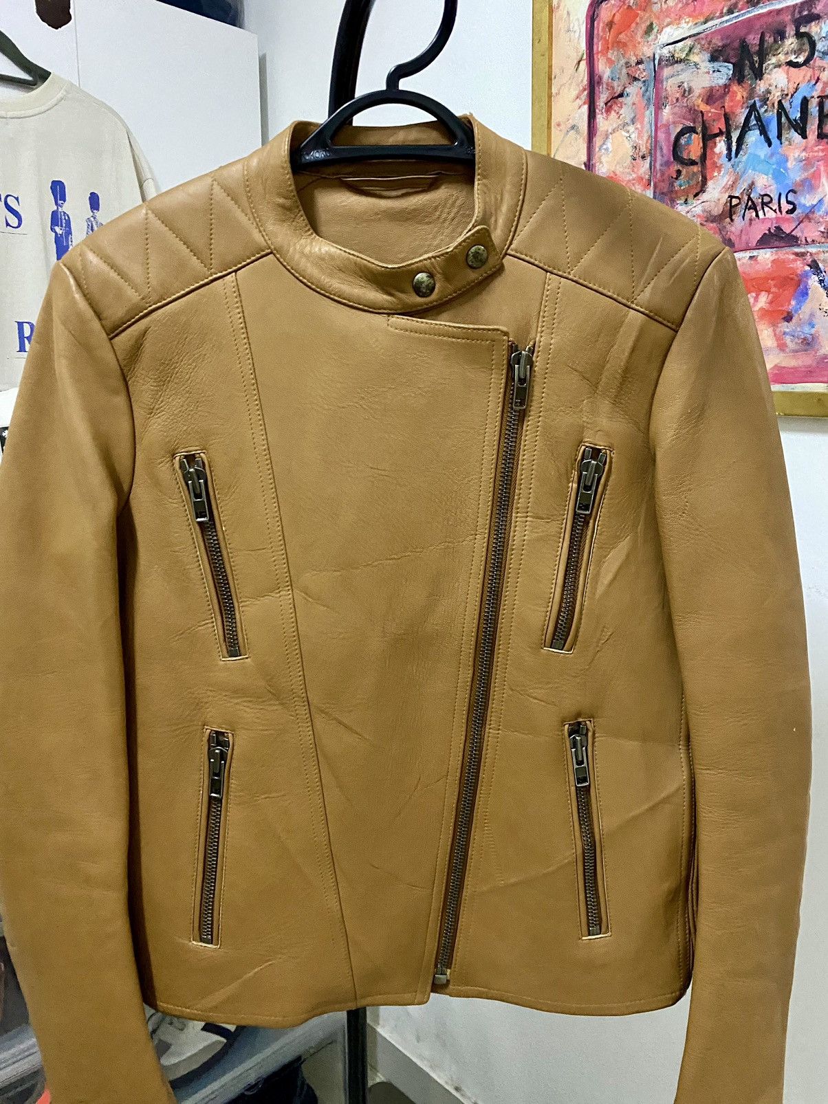 Maison Margiela Maison Martin Margiela 7 Zipper Leather Biker jacket Size M / US 6-8 / IT 42-44 - 2 Thumbnail