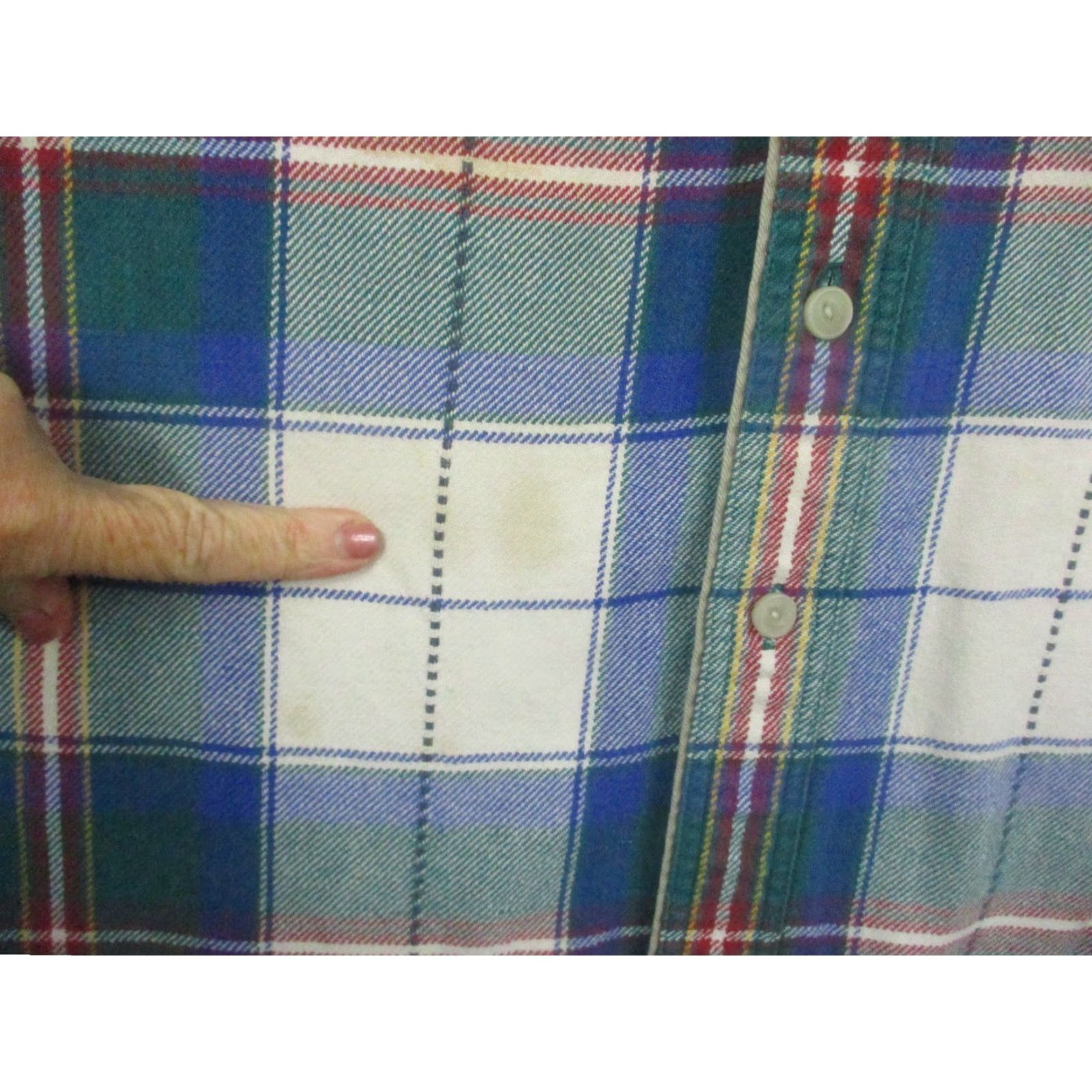 Vintage VINTAGE Brian Flannel Shirt Medium Plaid Heavyweight Shacket Size US M / EU 48-50 / 2 - 7 Thumbnail