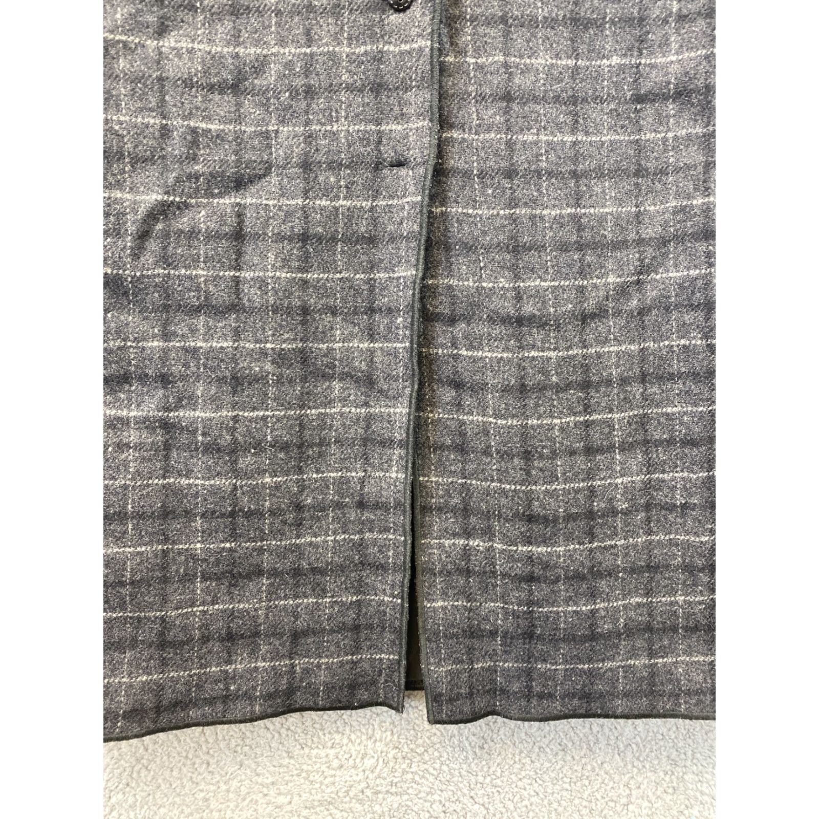 Vintage VINTAGE Harve Benard Casual Sleeveless Dress Size 10 Gray Black Plaid Wool Long Womens Size L / US 10 / IT 46 - 2 Thumbnail