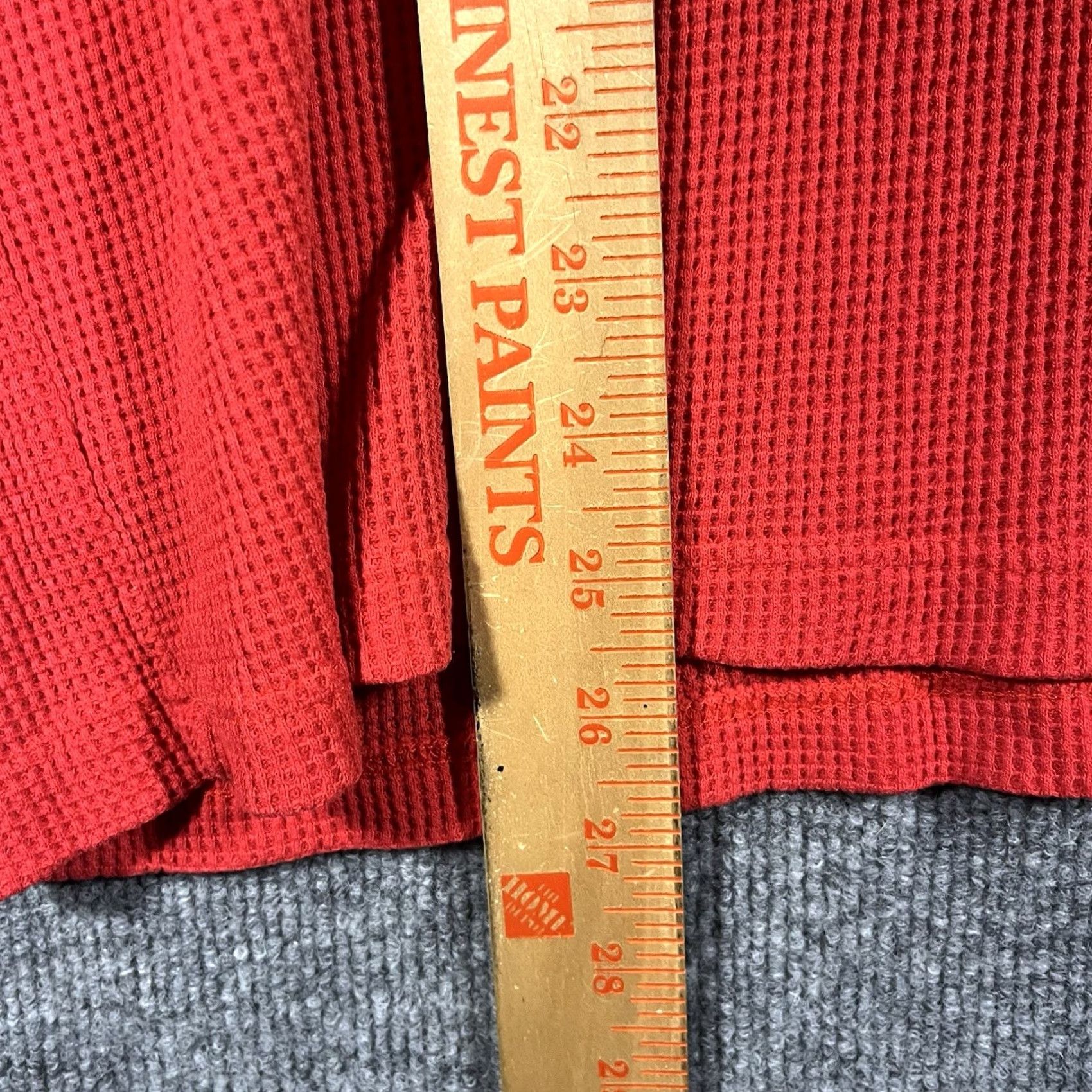 West Coast Choppers WEST COAST CHOPPERS Red Thermal Cotton Long Sleeve L Biker Graphic Vintage 90s Mens Shirt Size US L / EU 52-54 / 3 - 7 Thumbnail