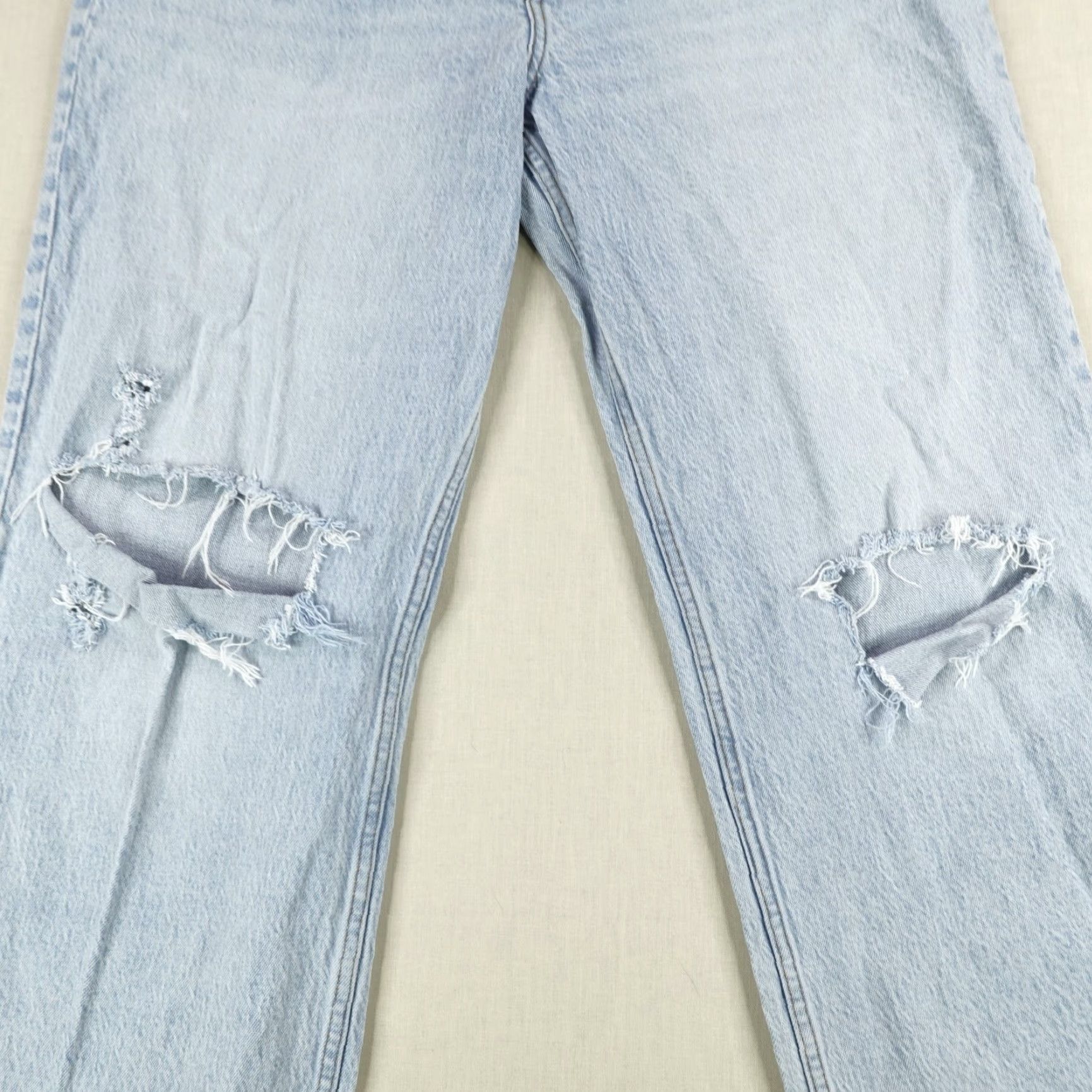 Abercrombie & Fitch VINTAGE Abercrombie & Fitch Jeans Women 12 Relaxed Fit High Rise Baggy 90s Blue Denim Size 30" / US 8 / IT 44 - 4 Thumbnail