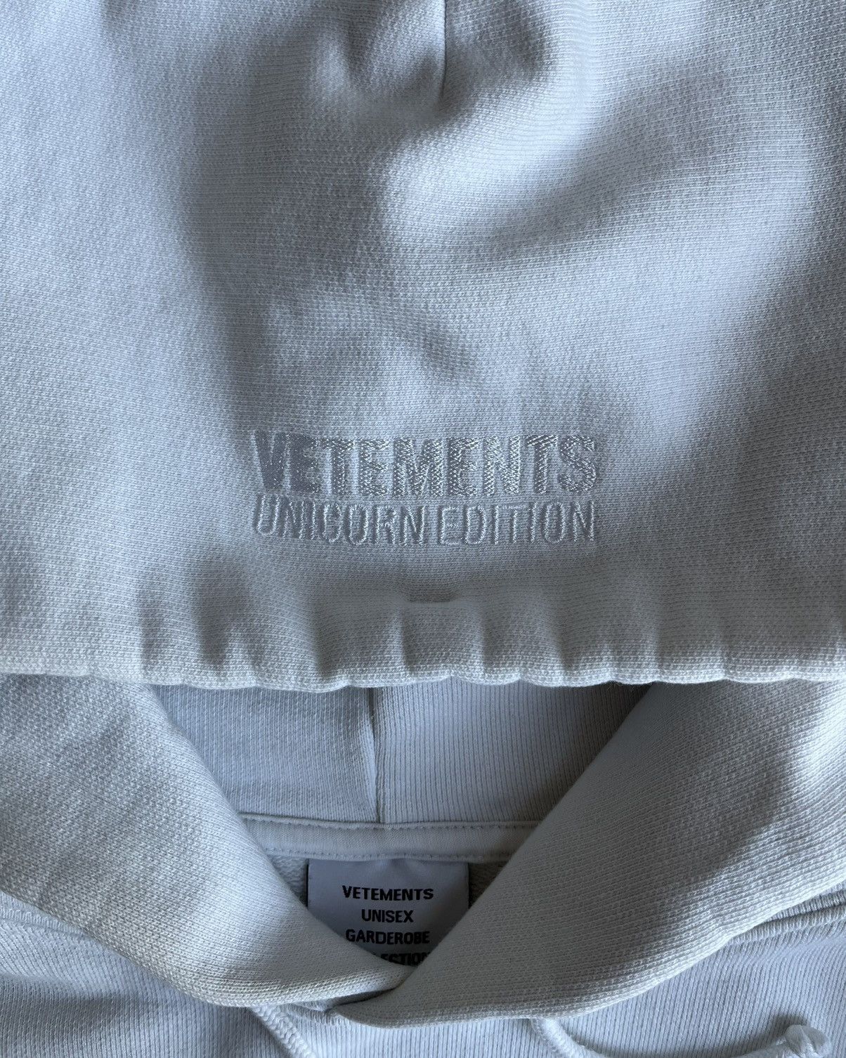 Vetements Vetements Double Unicorn Hoodie Size US S / EU 44-46 / 1 - 4 Thumbnail