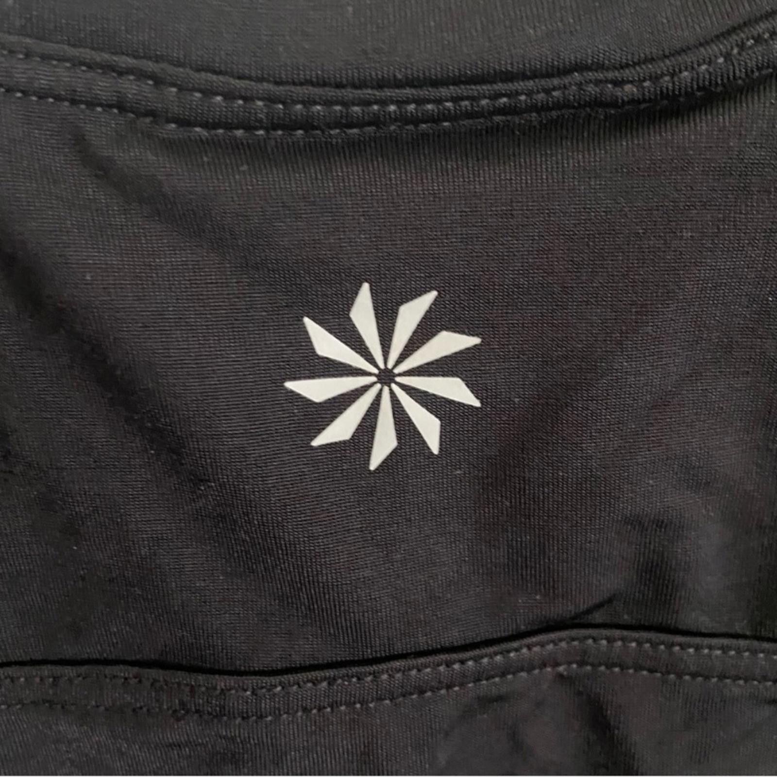 Designer Athleta Bold Black Workout Yoga Tank Top Womens Size Large Size L / US 10 / IT 46 - 4 Thumbnail