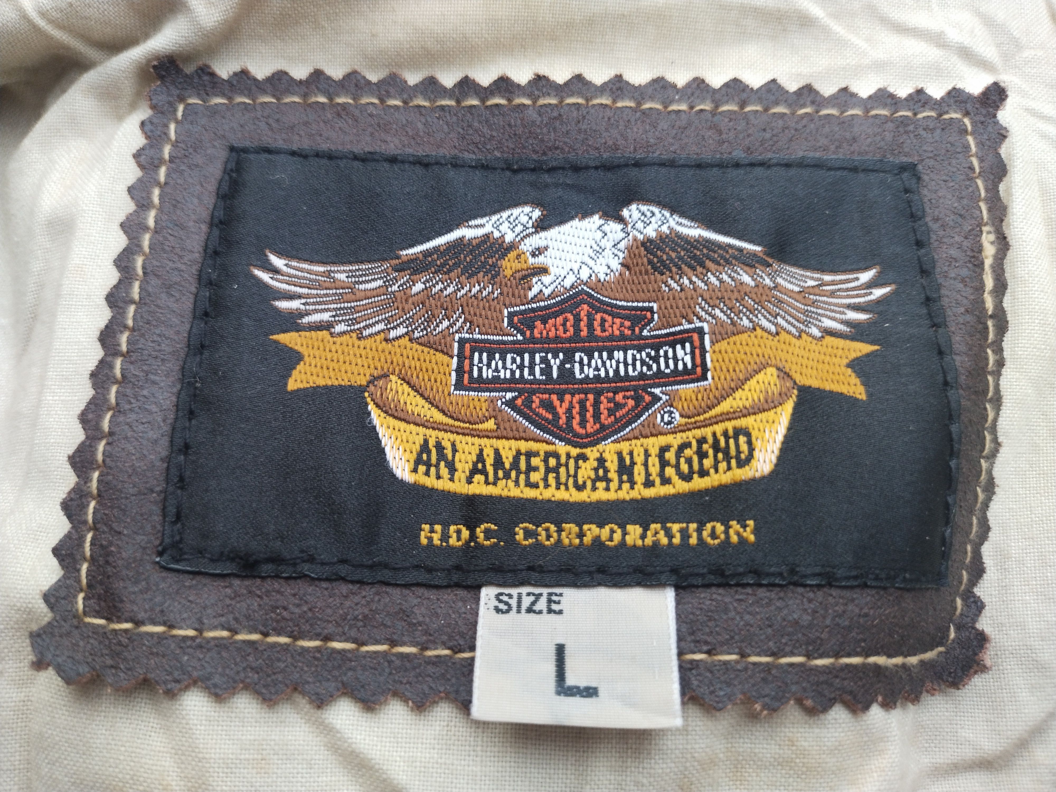 Harley Davidson Vintage C-OS 1957 Harley Davidson Motorcycle Champ Leather Size US L / EU 52-54 / 3 - 20 Thumbnail