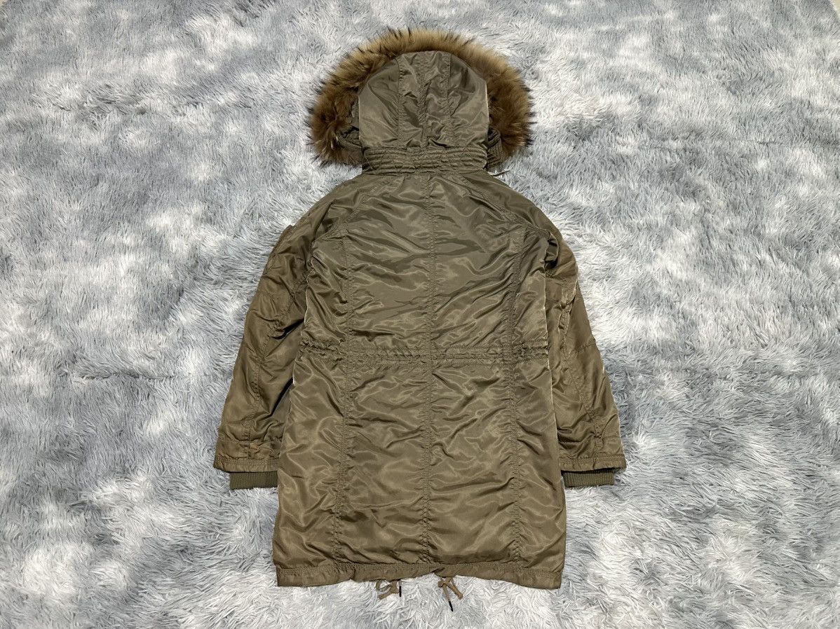GOA 🔥Y2K Archived Goa Raccoon Fur Parka Military Jacket Vkei Size US L / EU 52-54 / 3 - 15 Thumbnail
