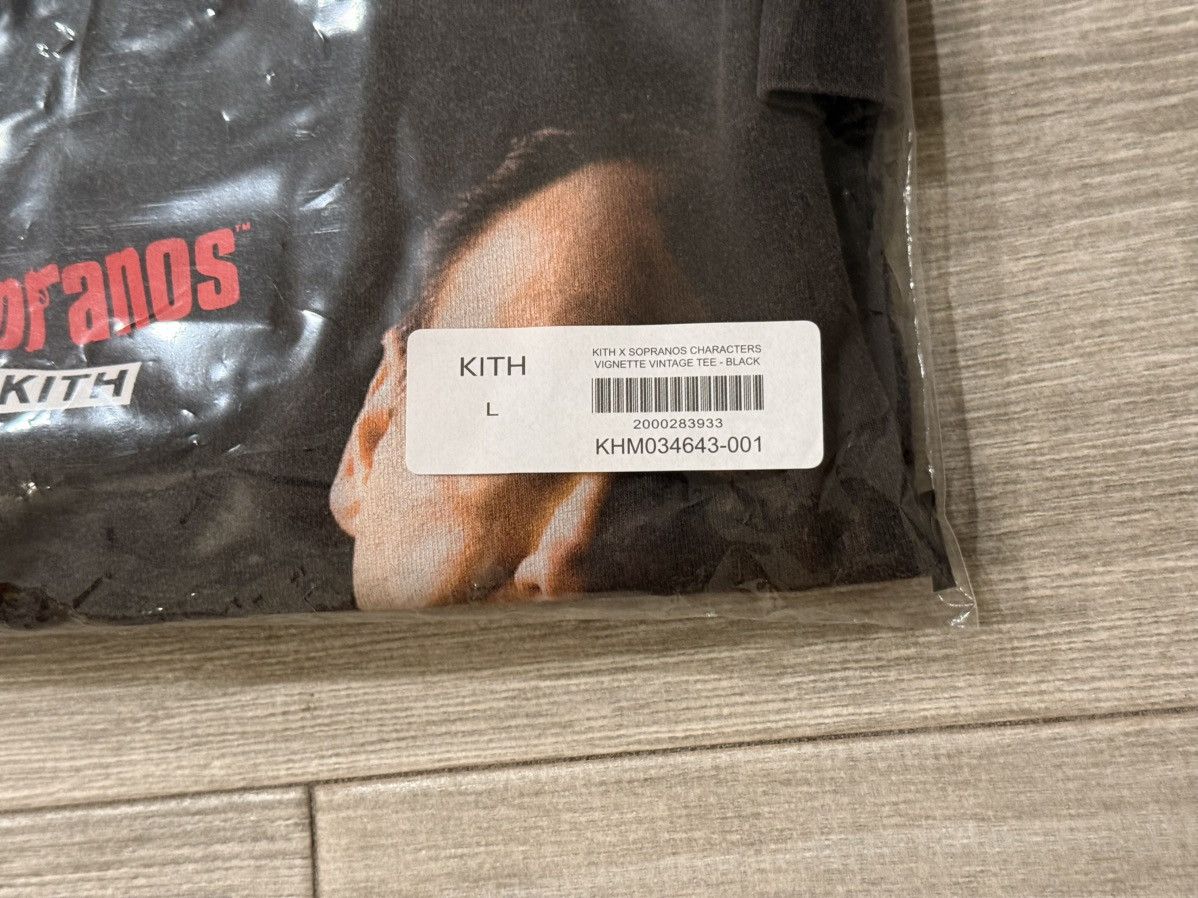 Kith KITH The Sopranos Characters Vignette Vintage Tee Black Sz L Size US L / EU 52-54 / 3 - 11 Thumbnail