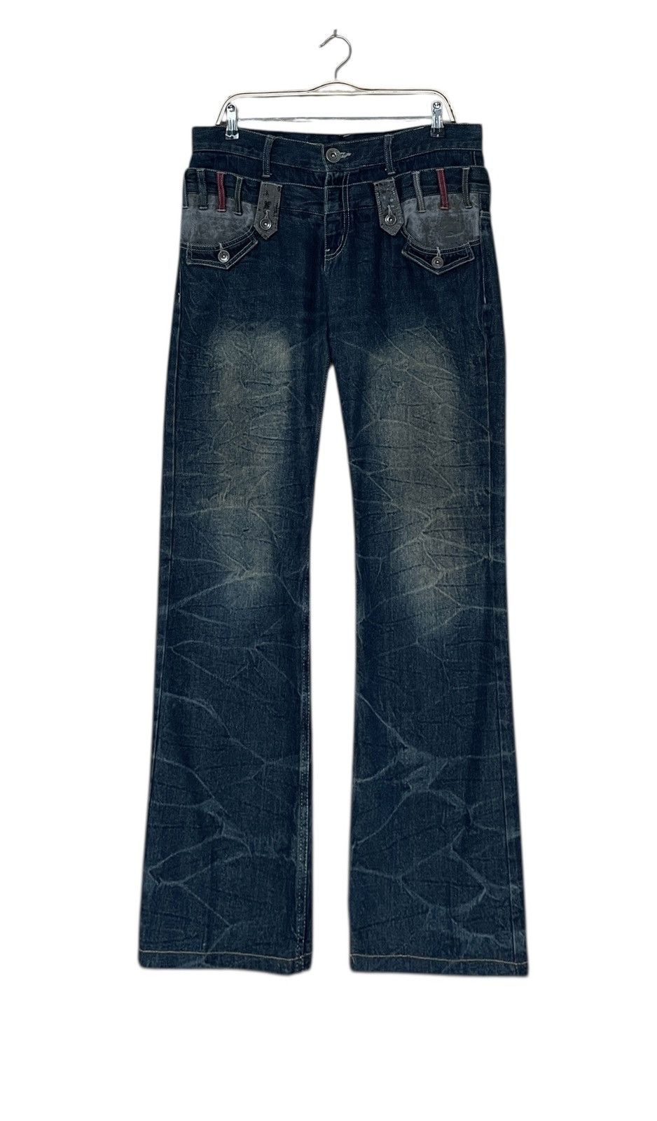 Vintage Japanese Brand Double Focus Jeans 1990s