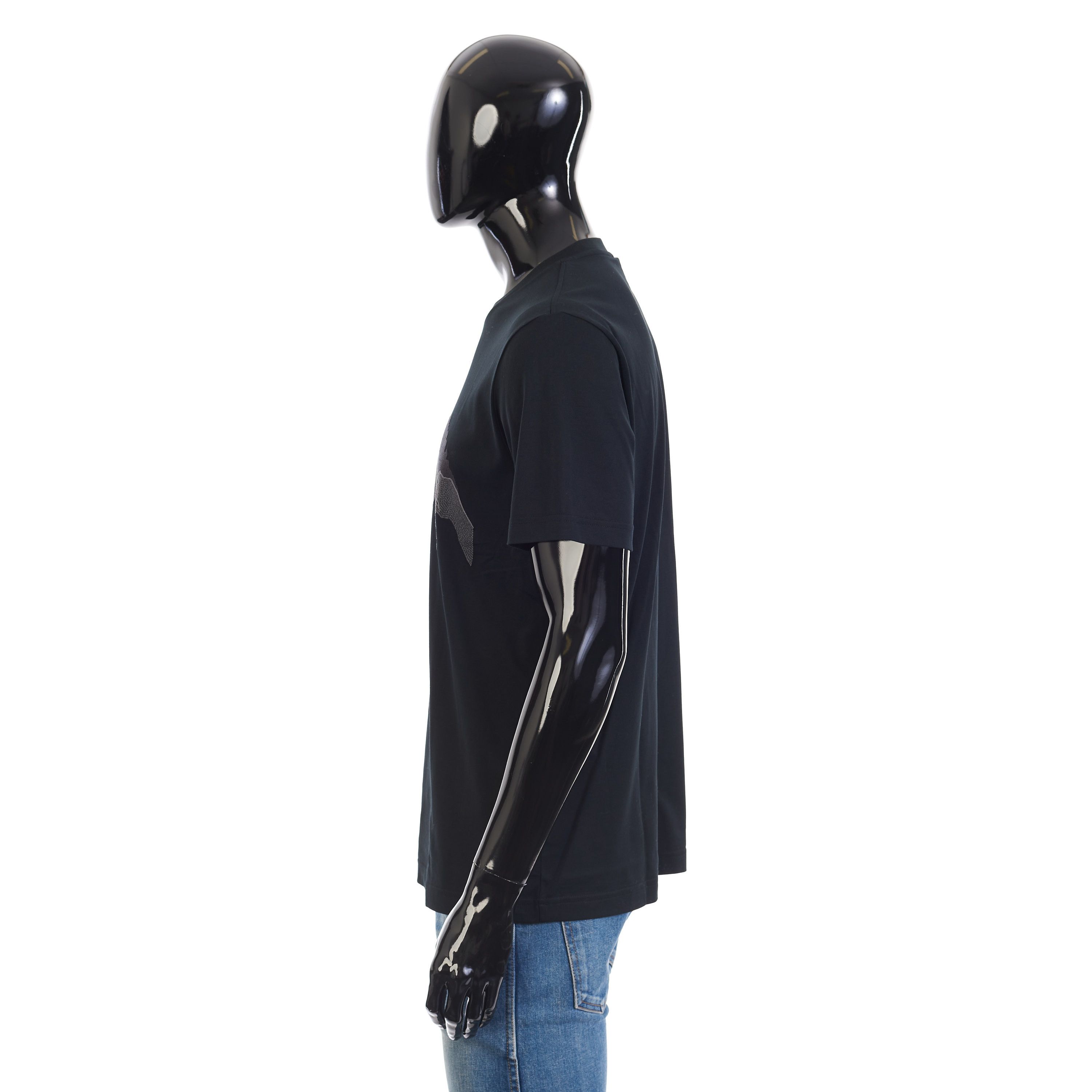 Brioni Crewneck Tshirt In Black Cotton Size US L / EU 52-54 / 3 - 3 Thumbnail