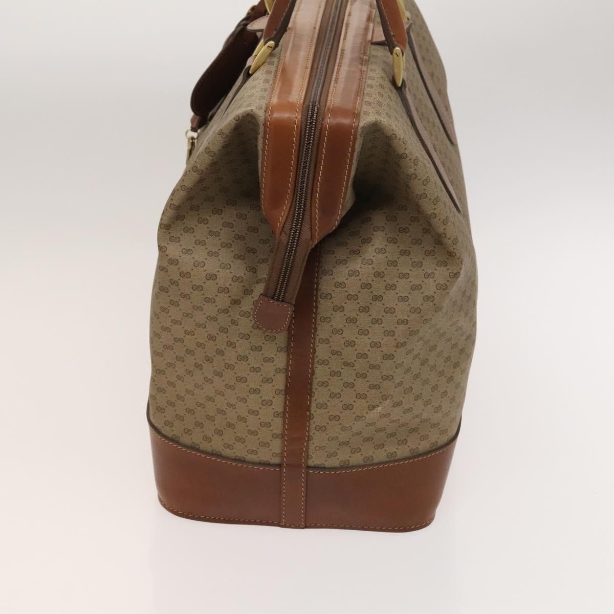 Gucci GUCCI Micro GG Supreme Boston Bag Pvc Beige Gold 012 024 Size ONE SIZE - 4 Thumbnail