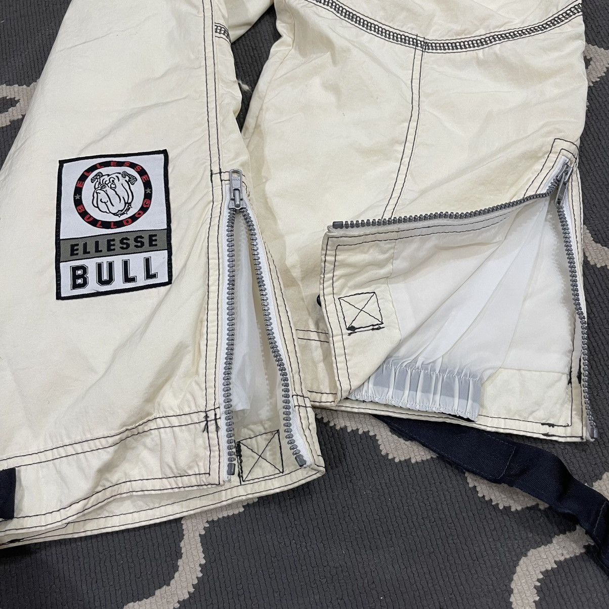 Ellesse × Vintage Vintage 90s Ellesse Bull Italy Snowboarding Overall Pants Size US 30 / EU 46 - 17 Thumbnail