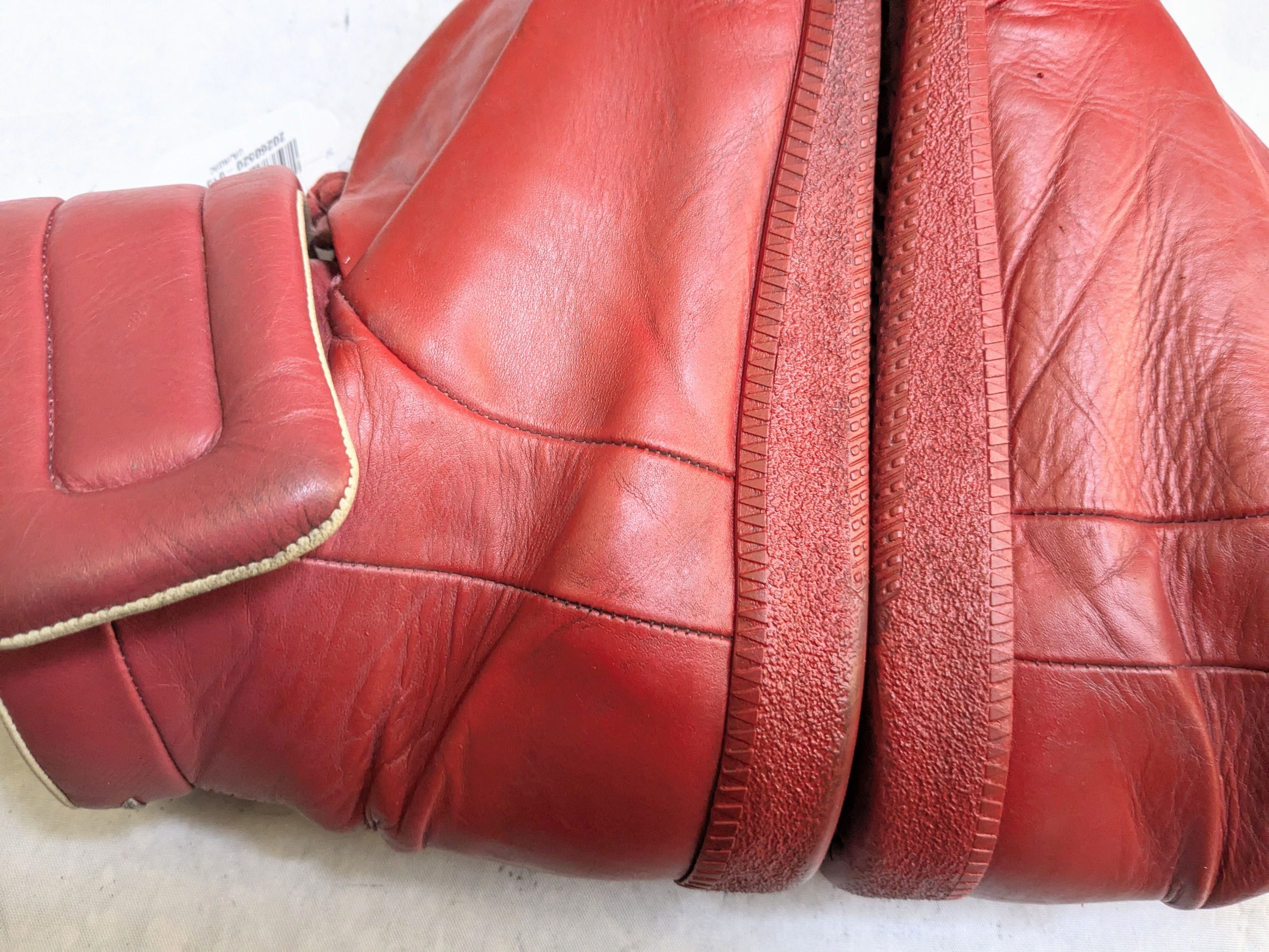 Maison Margiela Maison Margiela Future Sneakers Red 11 44 High Tops Leather Size US 11 / EU 44 - 10 Thumbnail