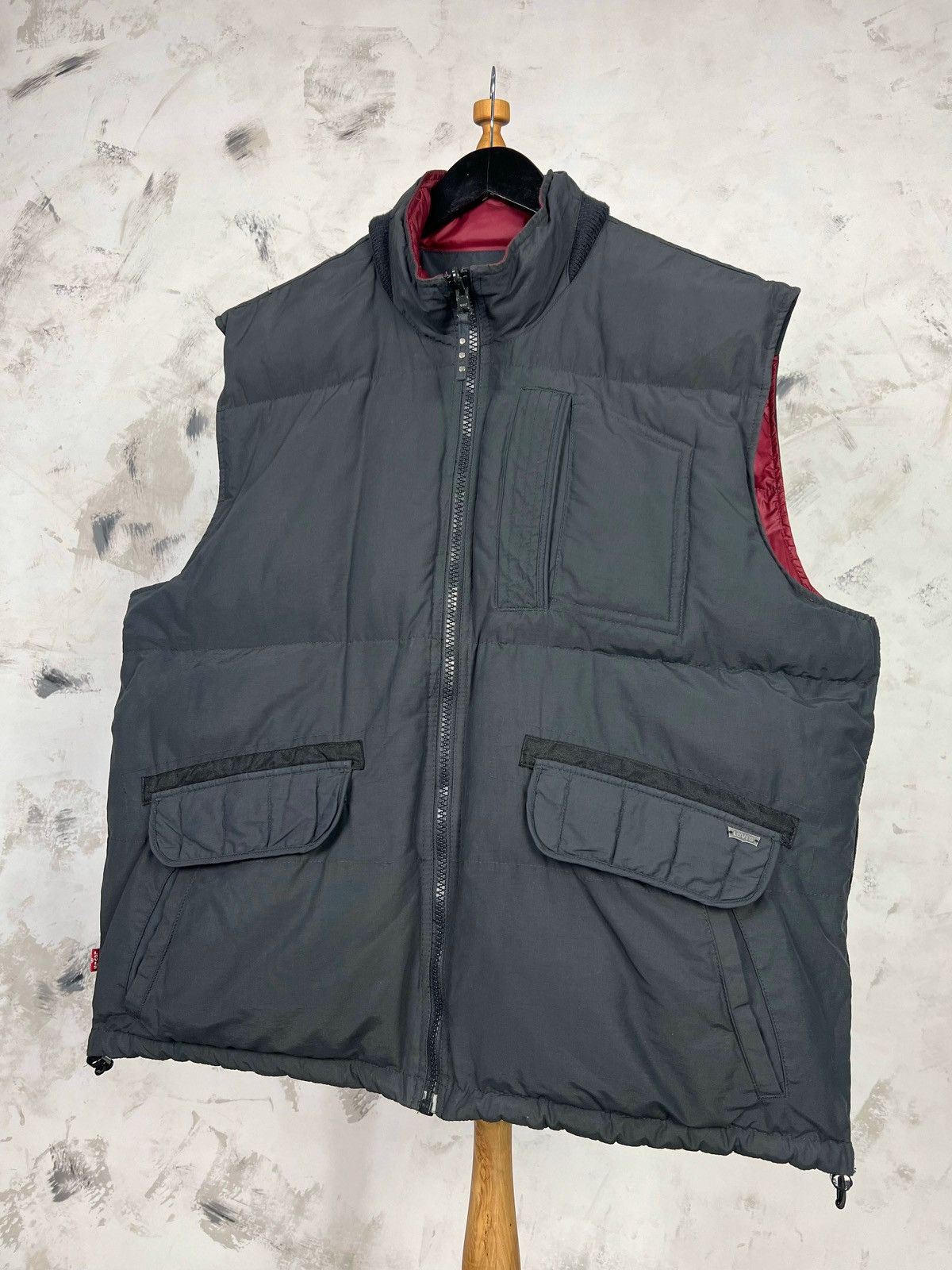 Levi's Vintage Levi’s Reversible Down Vest Size XL - XXL Size US XXL / EU 58 / 5 - 6 Thumbnail