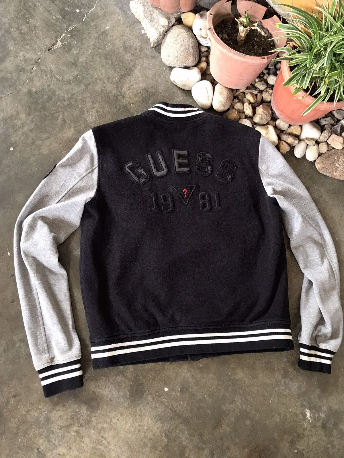 Guess VINTAGE Guess L.A 1981 Varsity Jacket 🔥 Size XL / US 12-14 / IT 48-50 - 3 Thumbnail