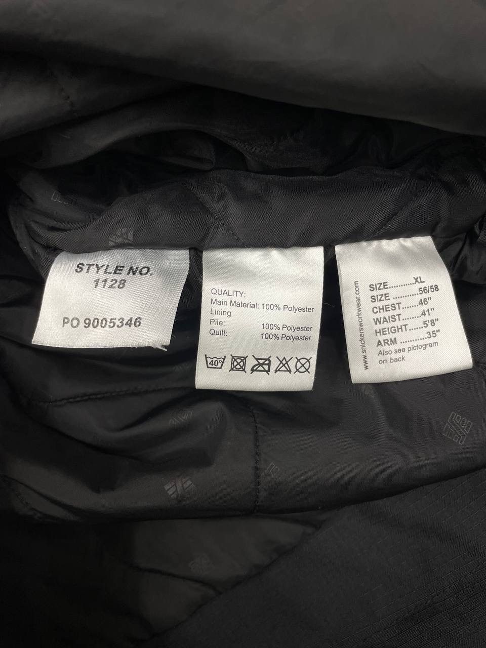 Other Snickers Workwear Men Jacket Black Grey Size XL Size US XL / EU 56 / 4 - 9 Thumbnail