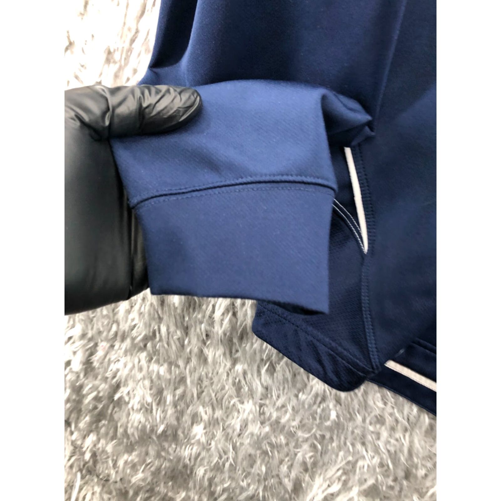 Nike Nike Dri-Fit MU Soccer Pullover 1/4 Zip Mens M Blue Long Sleeve Shirt Mens M Blue Nike Dri-Fit MU Soccer Pullover 1/4 Zip Size US M / EU 48-50 / 2 - 6 Thumbnail