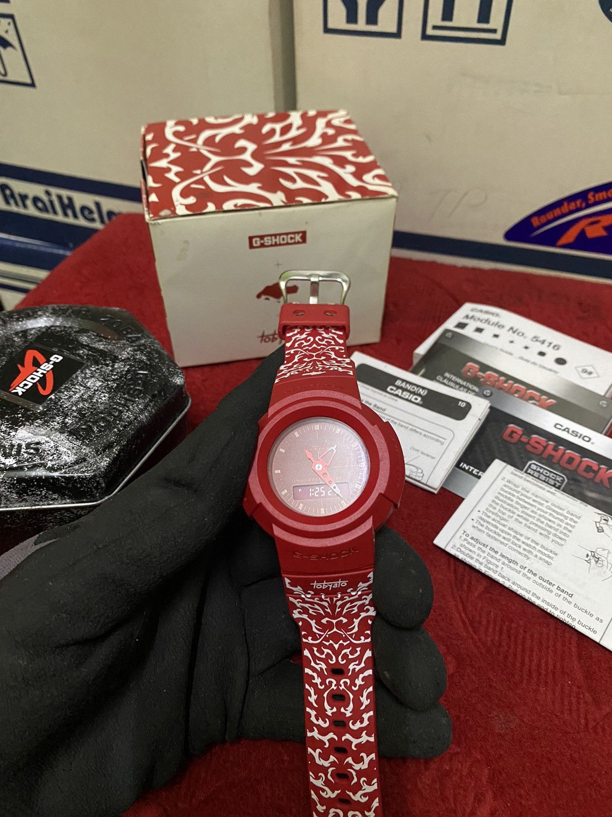 Casio × Japanese Brand Gshock x Tobyato Singapore National Day Size ONE SIZE - 1 Thumbnail